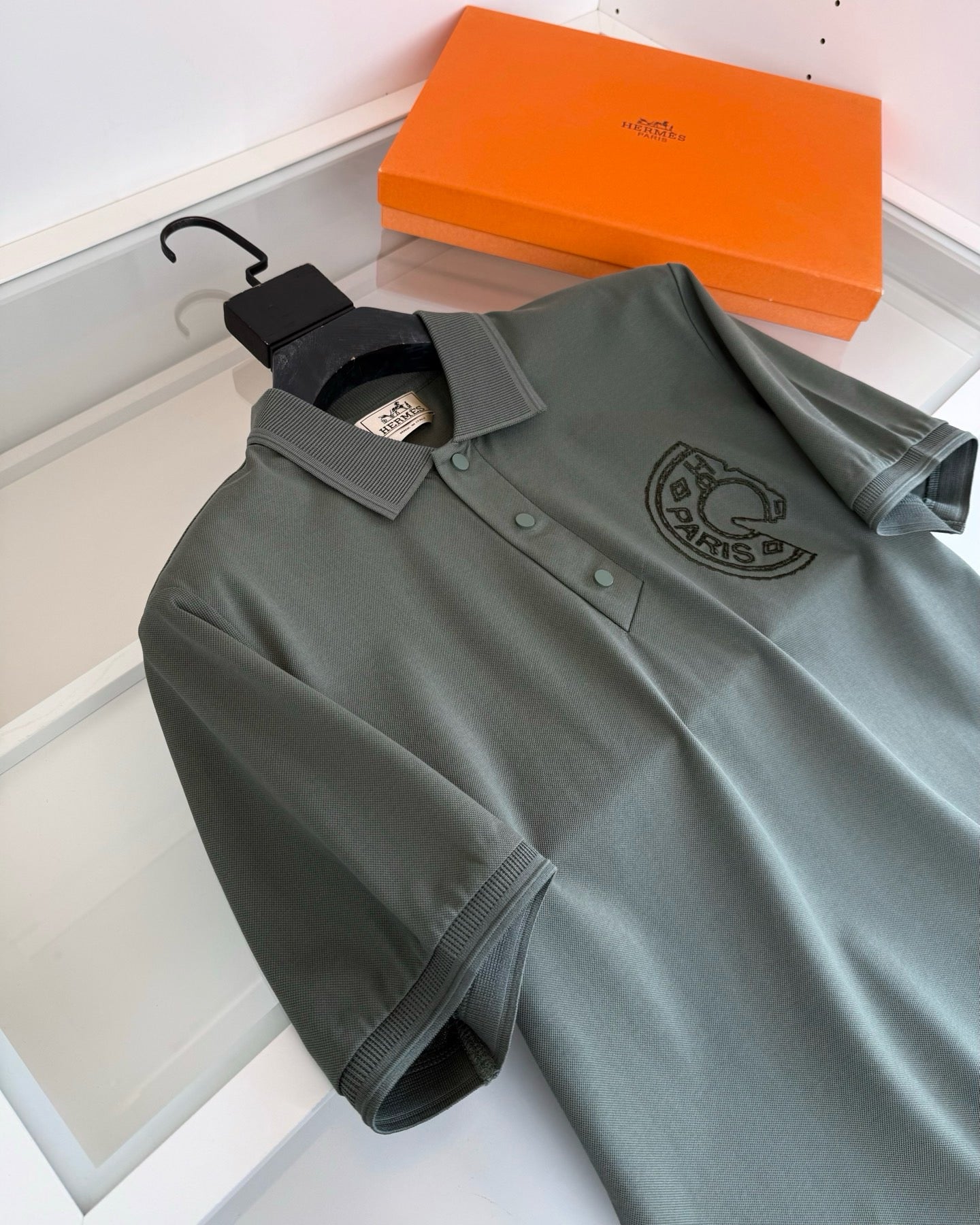 Black and Grey Polo