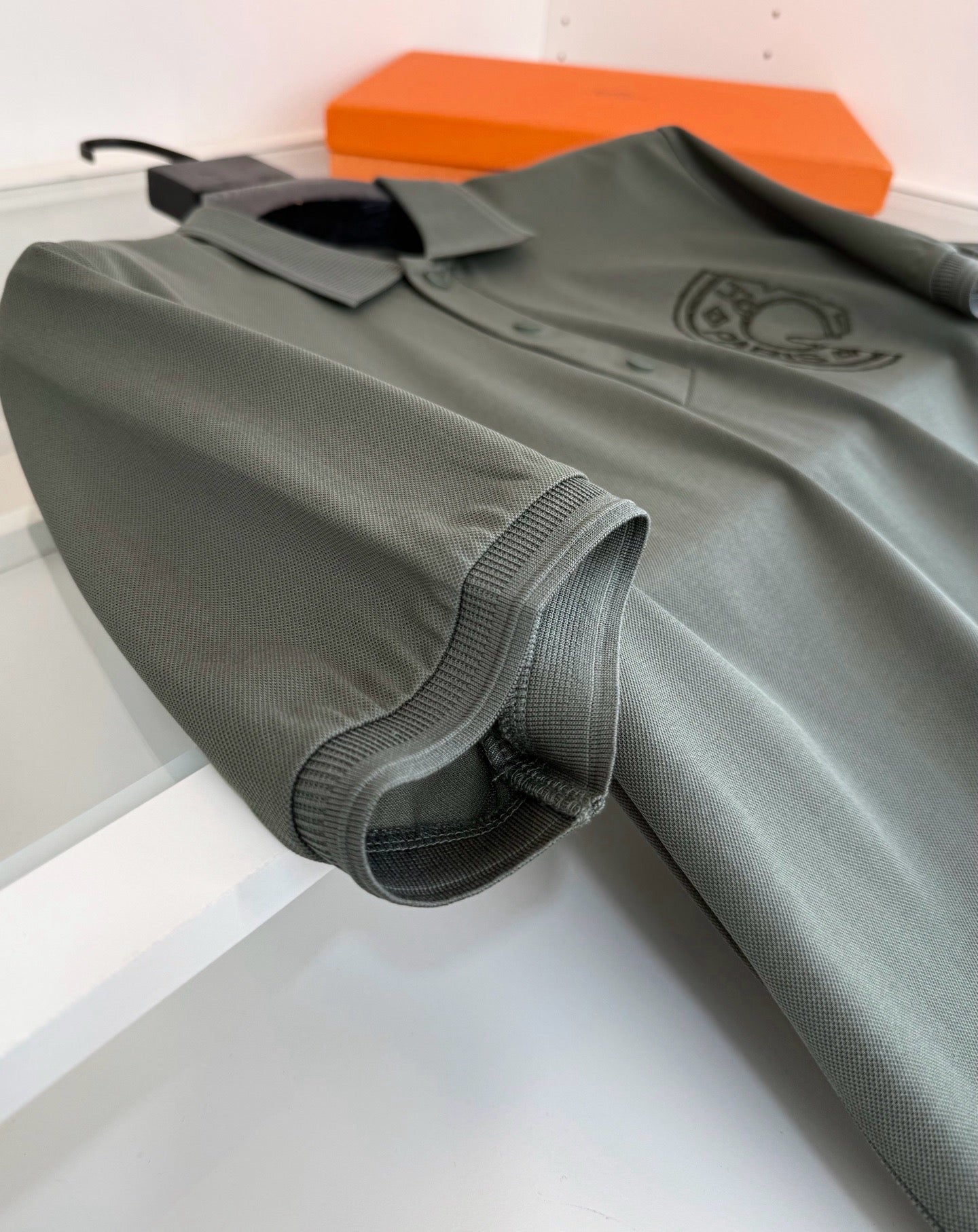 Black and Grey Polo