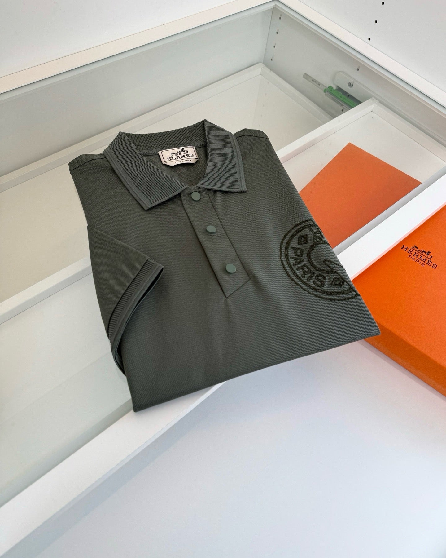 Black and Grey Polo