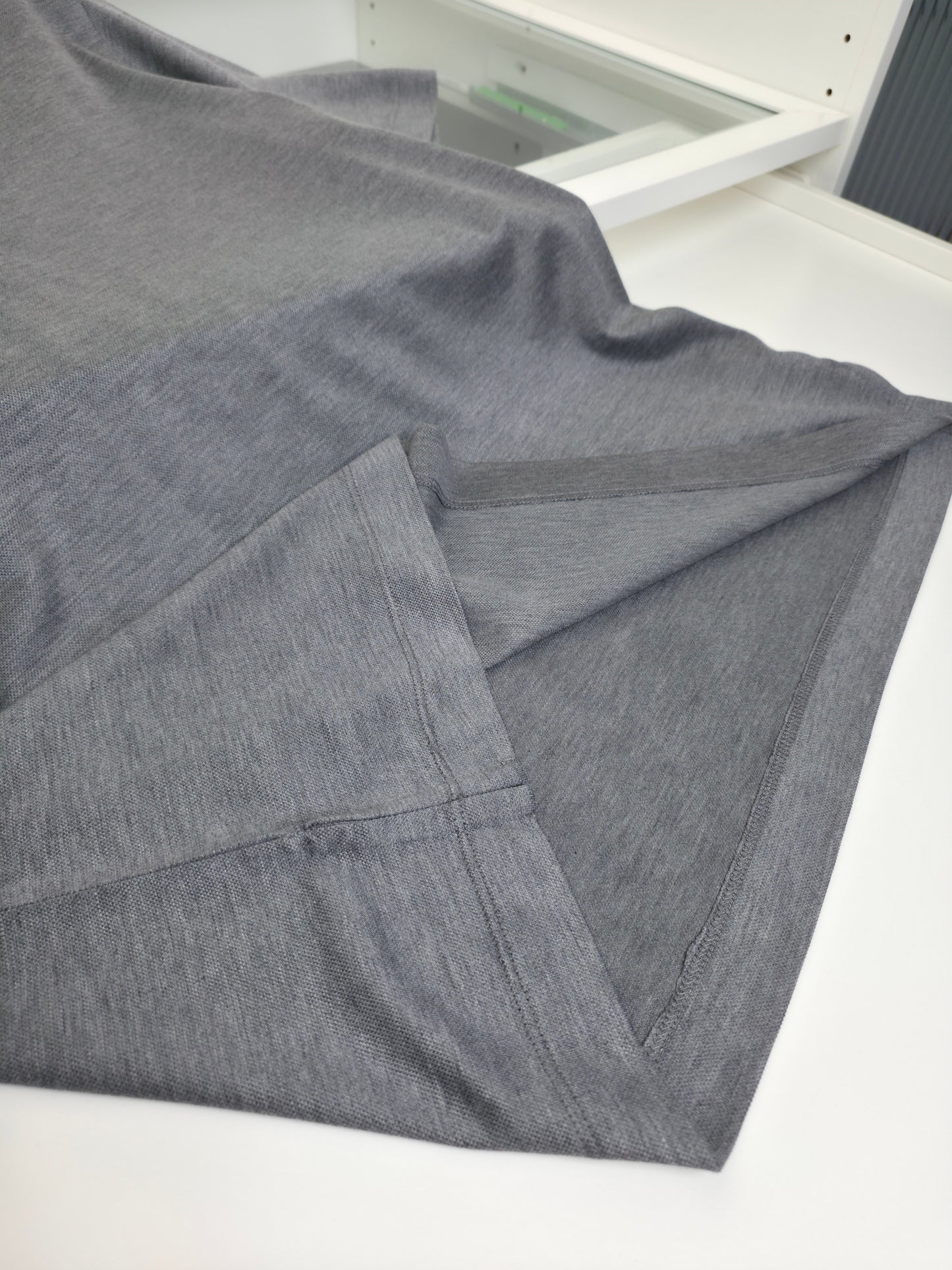 Grey, Black and White Polo
