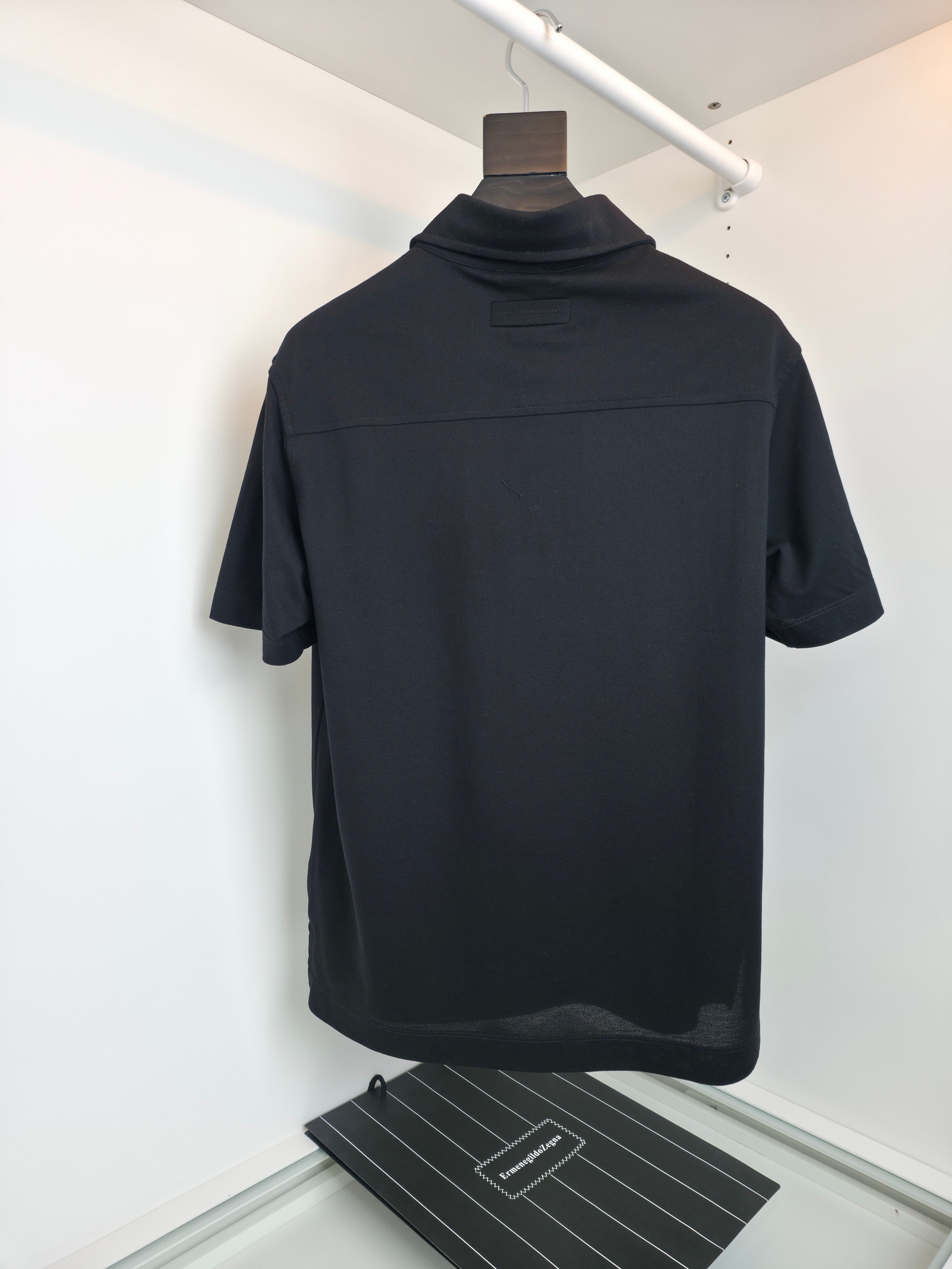 Grey, Black and White Polo