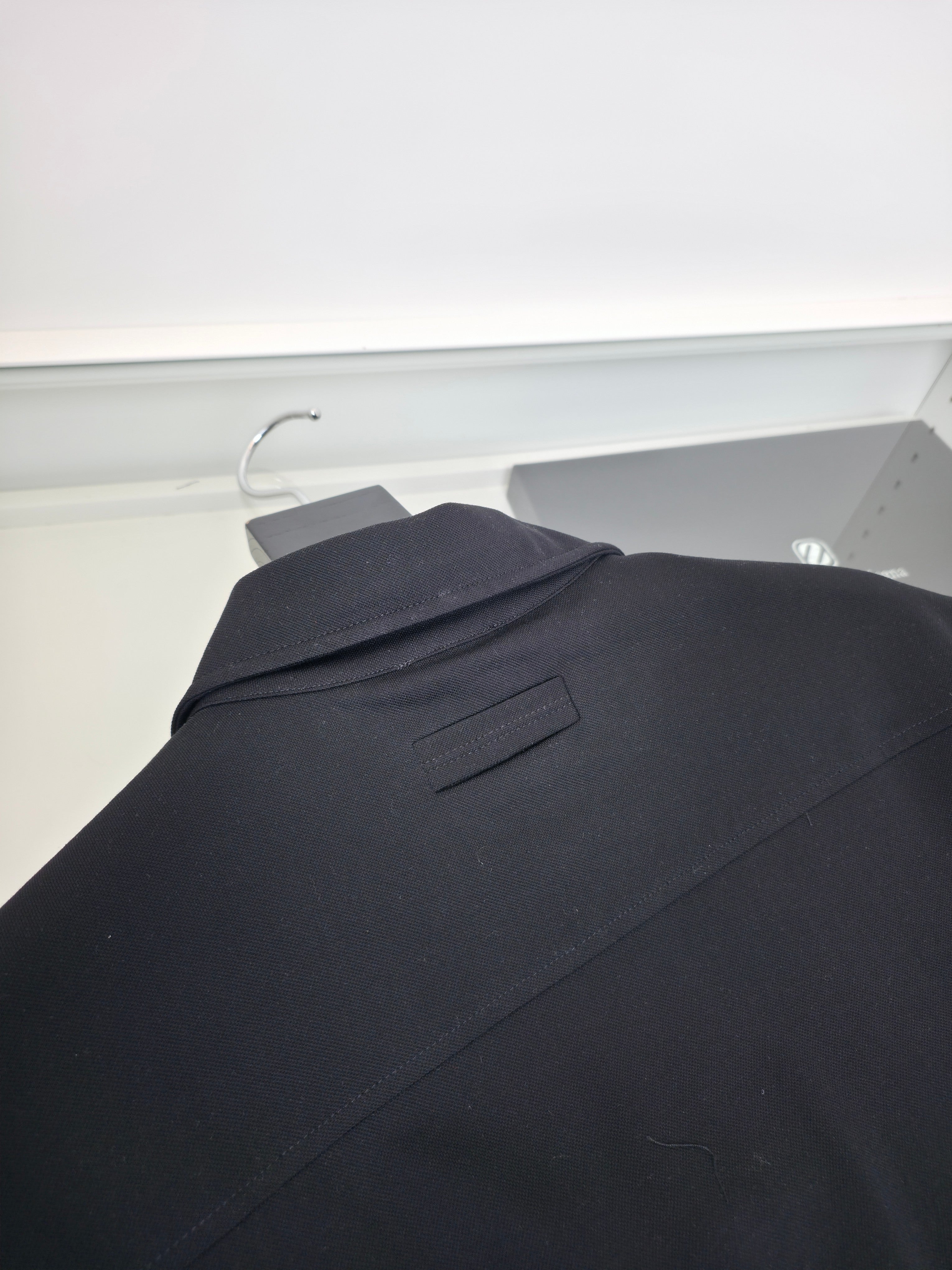 Grey, Black and White Polo