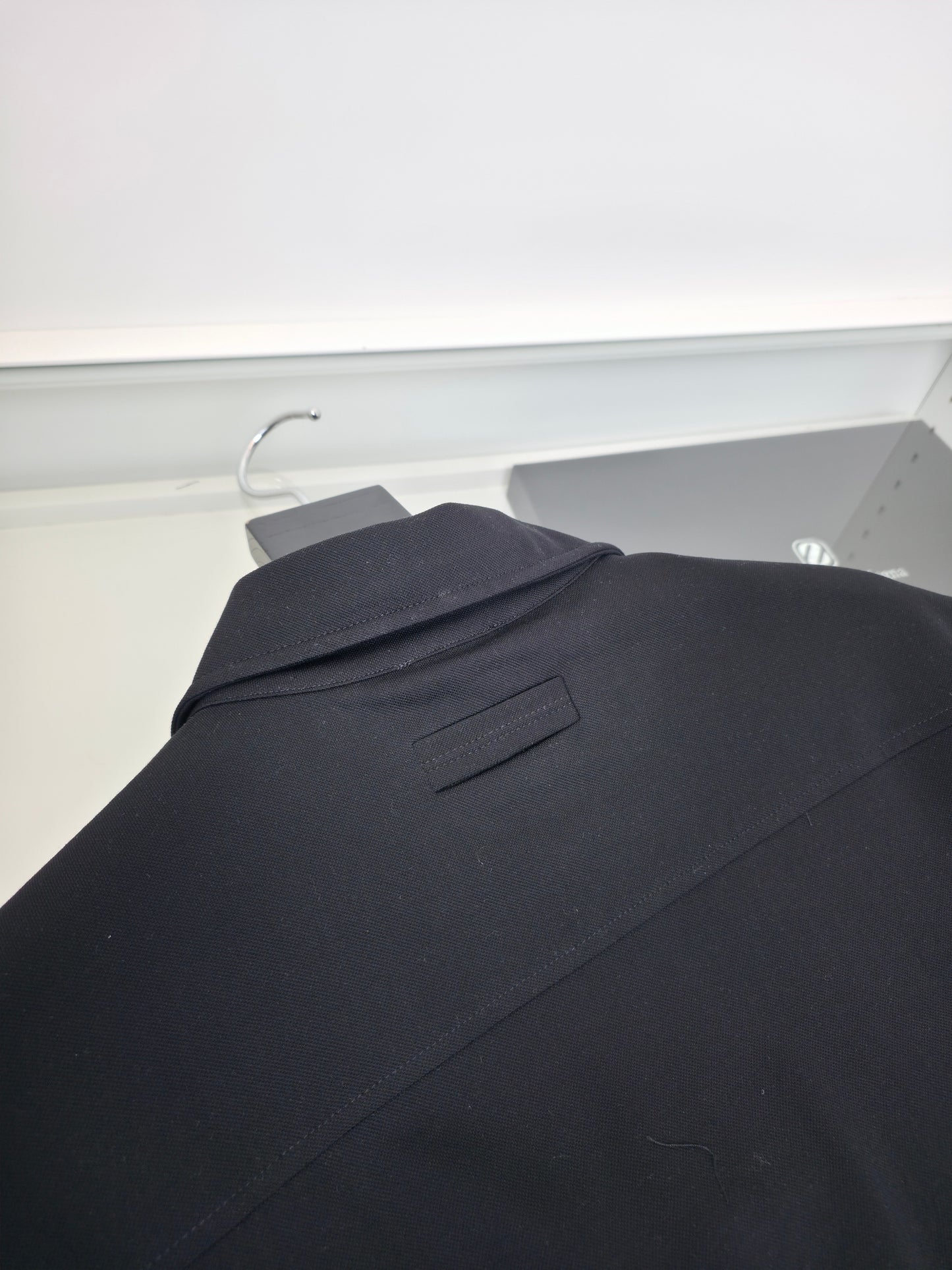 Grey, Black and White Polo