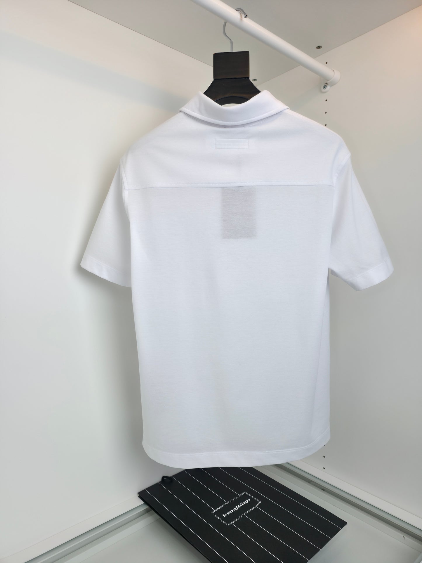 Grey, Black and White Polo