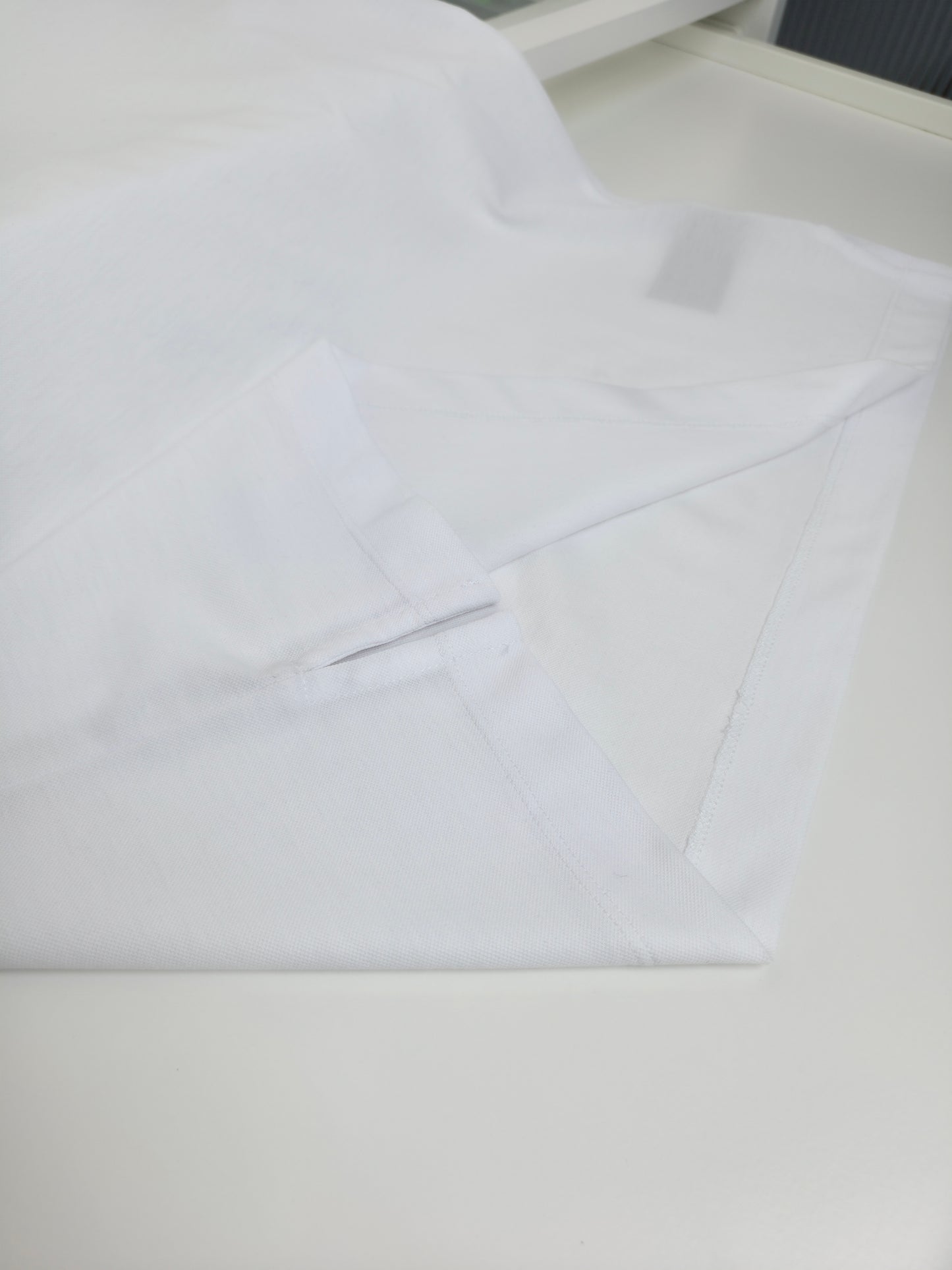 Grey, Black and White Polo