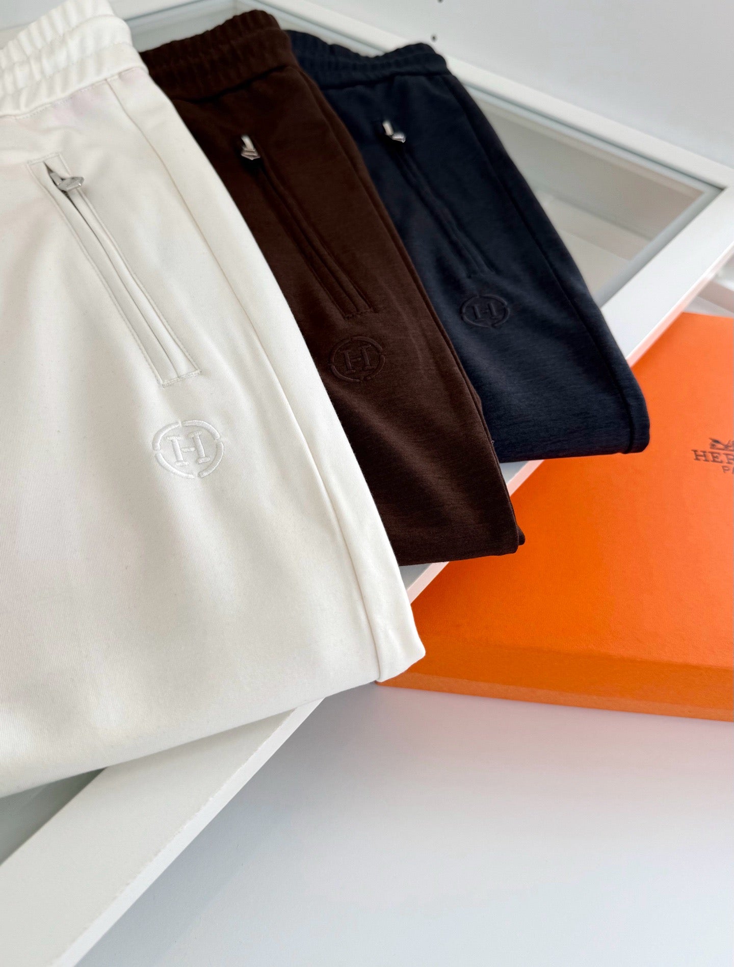 Black, Brown and White Pant - FashionHype.xyz