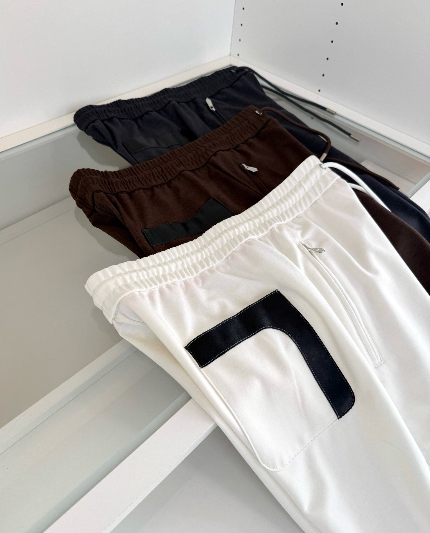 Black, Brown and White Pant - FashionHype.xyz