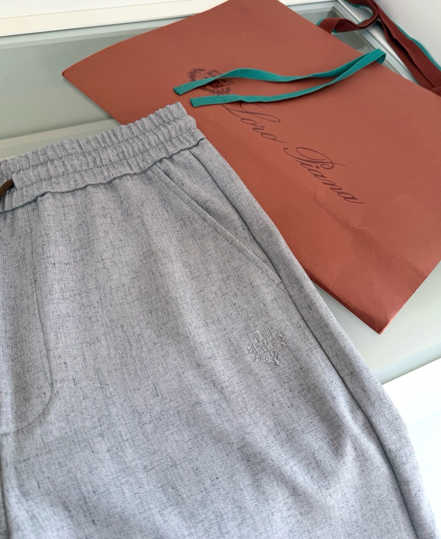 Grey and Light grey Pant