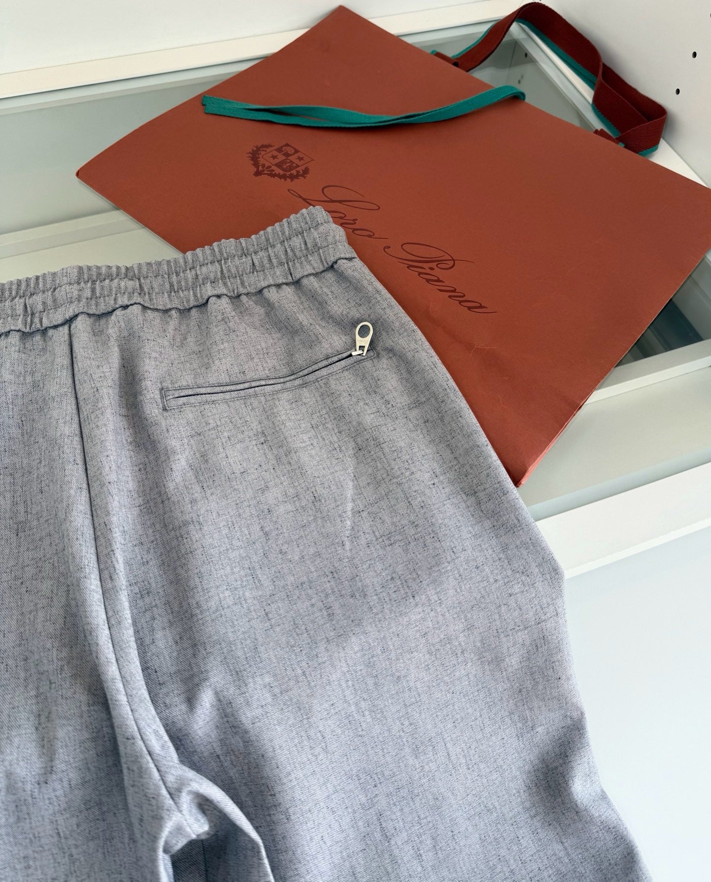 Grey and Light grey Pant