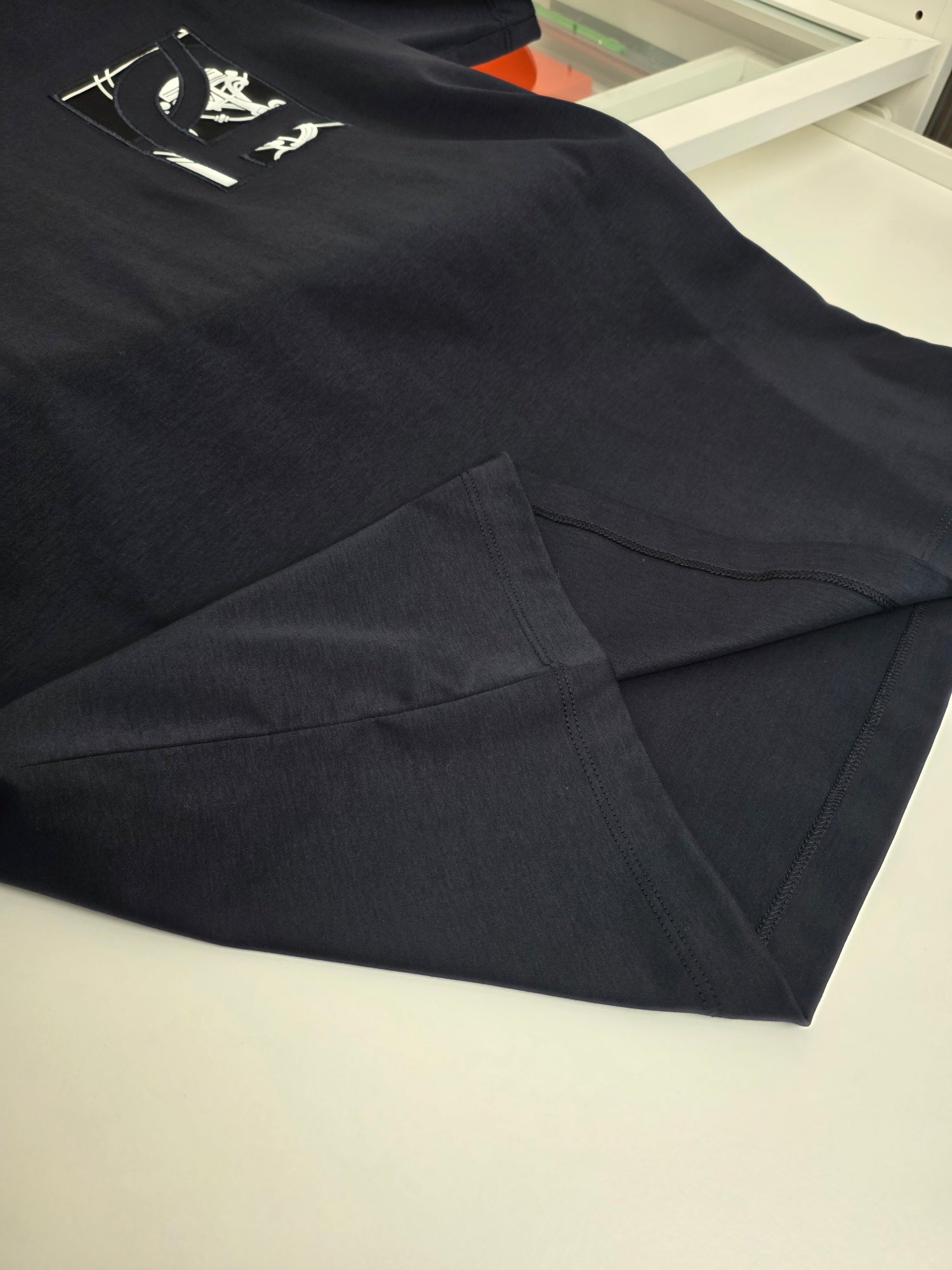 Black, Dark grey and Navy blue T-Shirt
