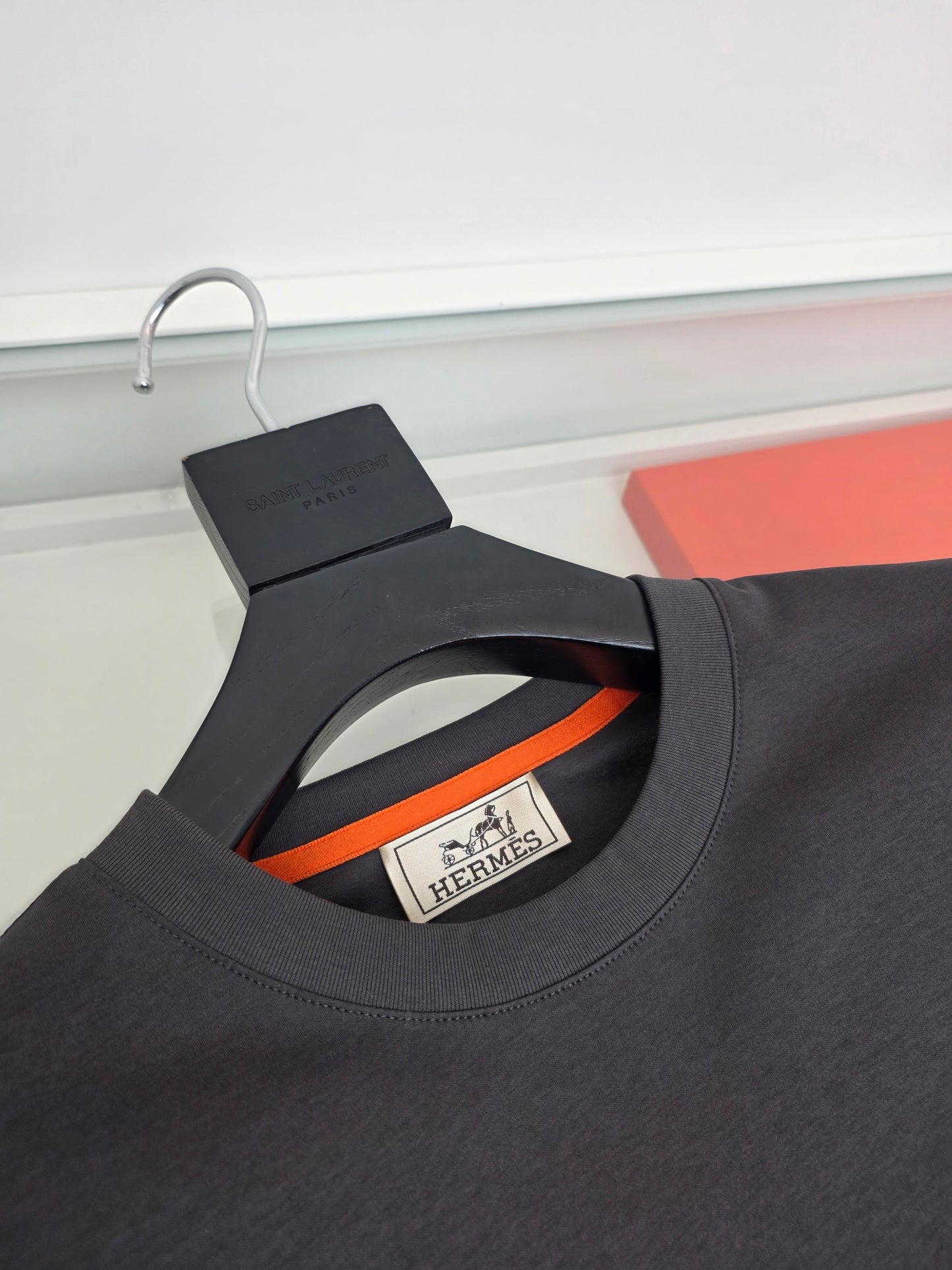 Black, Dark grey and Navy blue T-Shirt