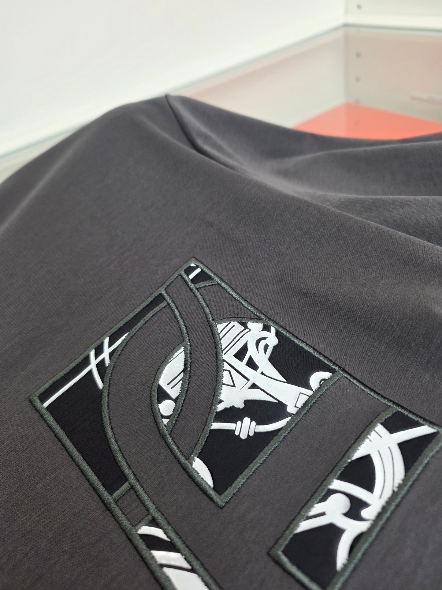 Black, Dark grey and Navy blue T-Shirt