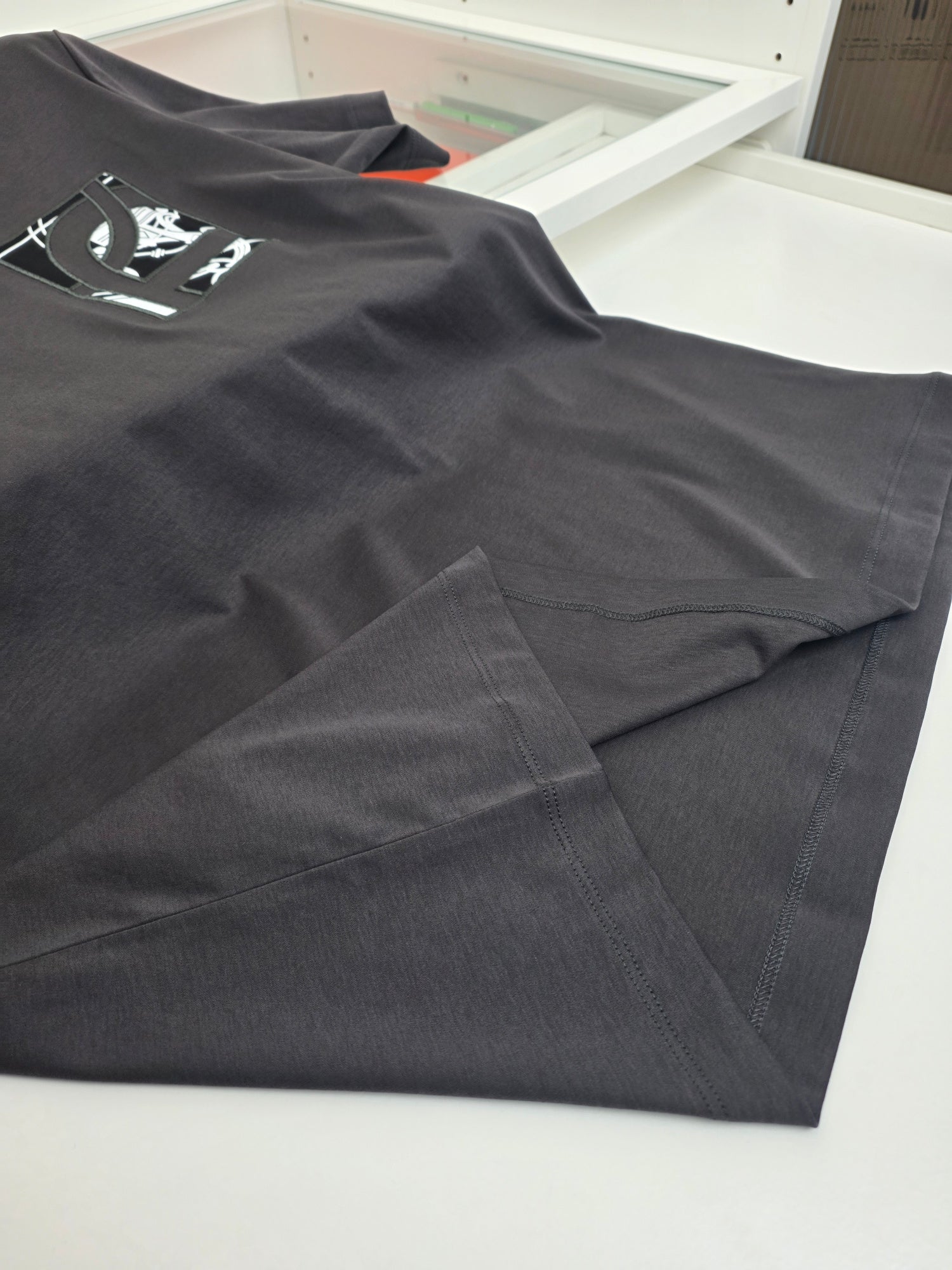 Black, Dark grey and Navy blue T-Shirt