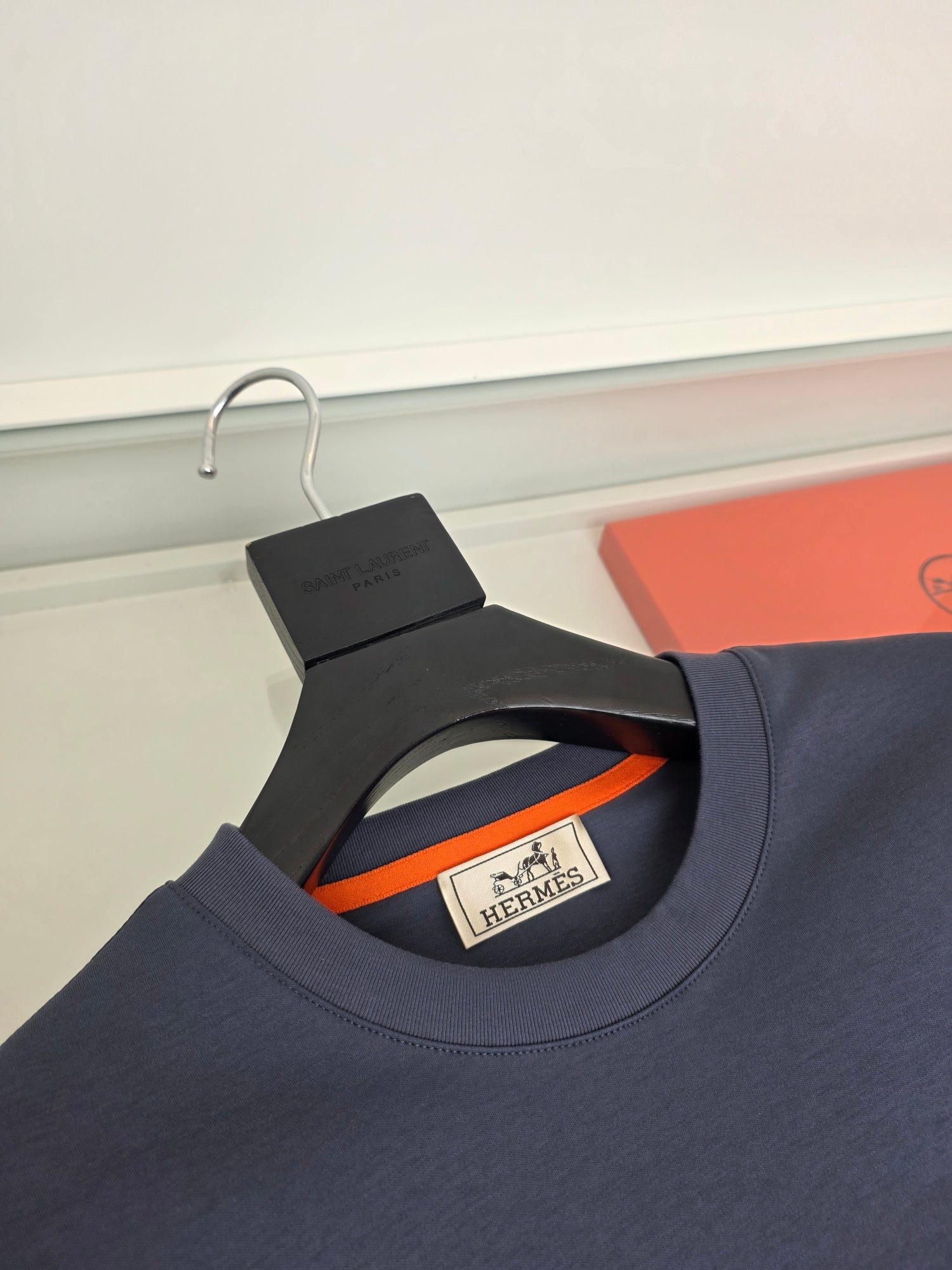 Black, Dark grey and Navy blue T-Shirt