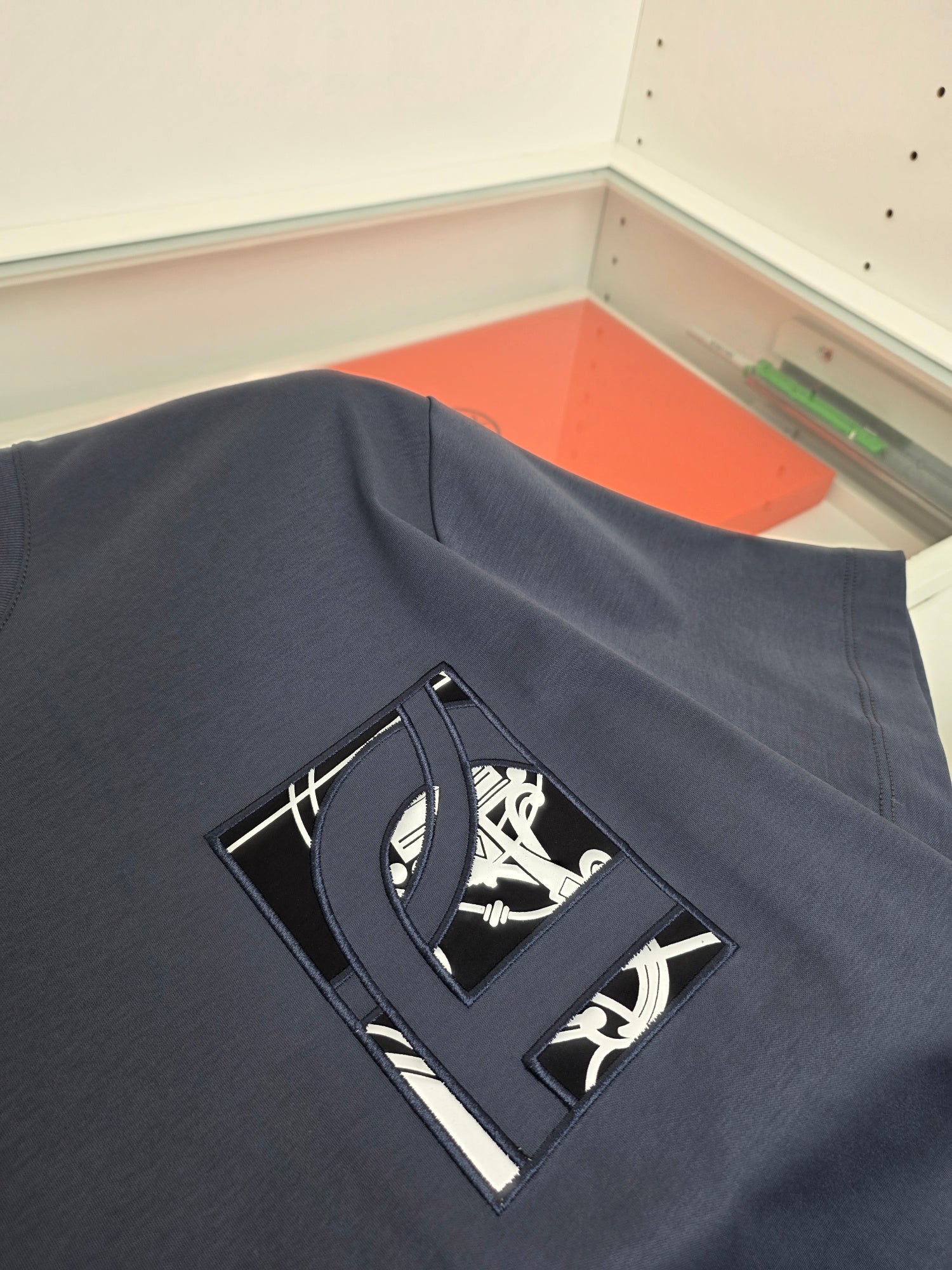 Black, Dark grey and Navy blue T-Shirt