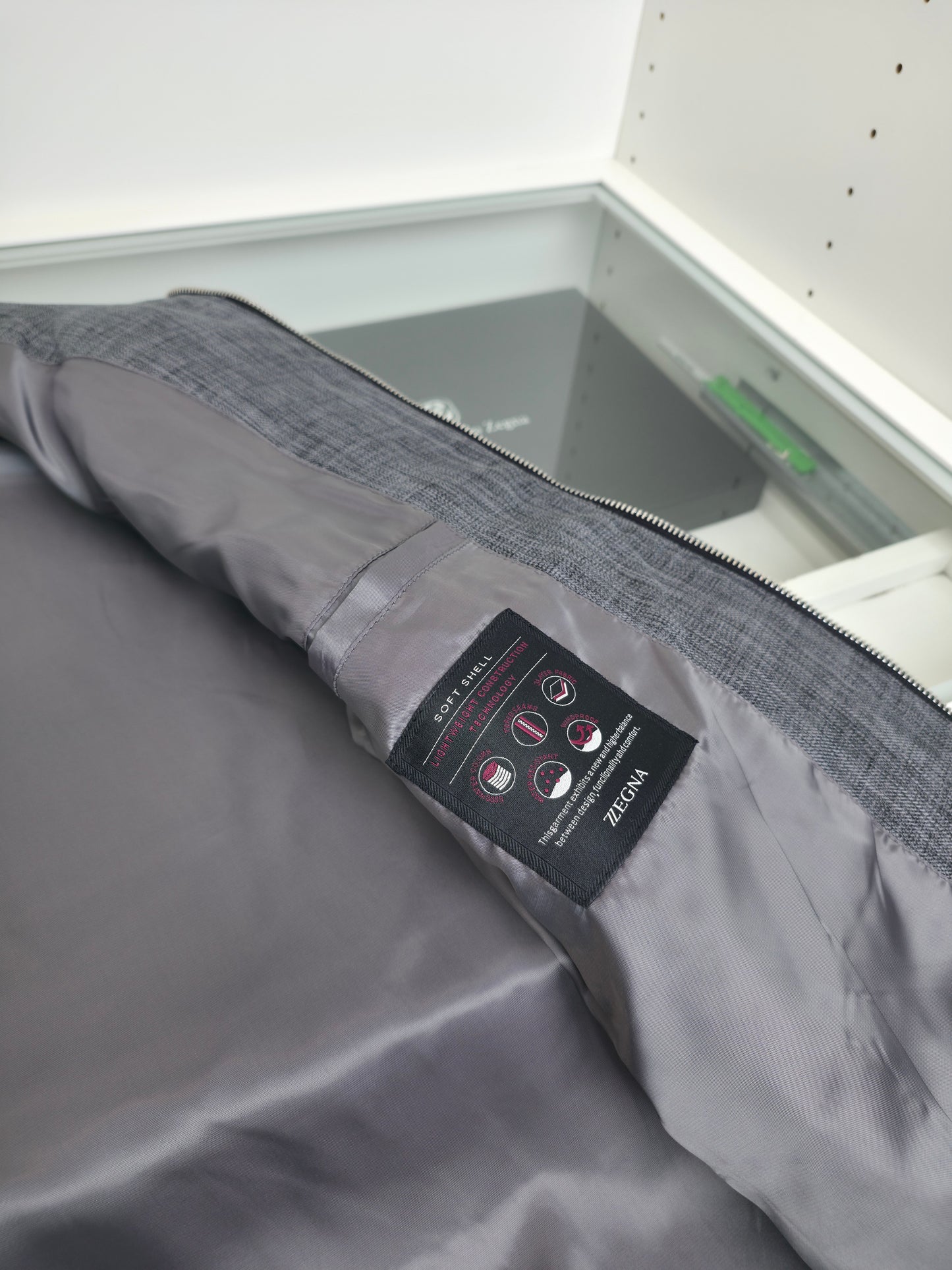 Dark grey, Light grey and Beige grey Jacket - FashionHype.xyz