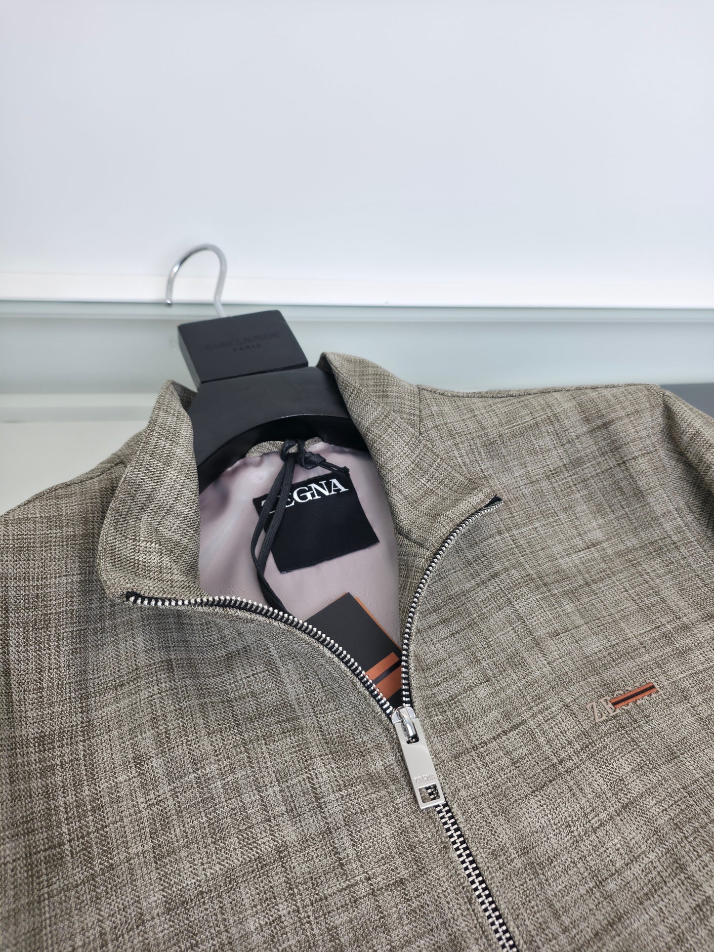 Dark grey, Light grey and Beige grey Jacket - FashionHype.xyz