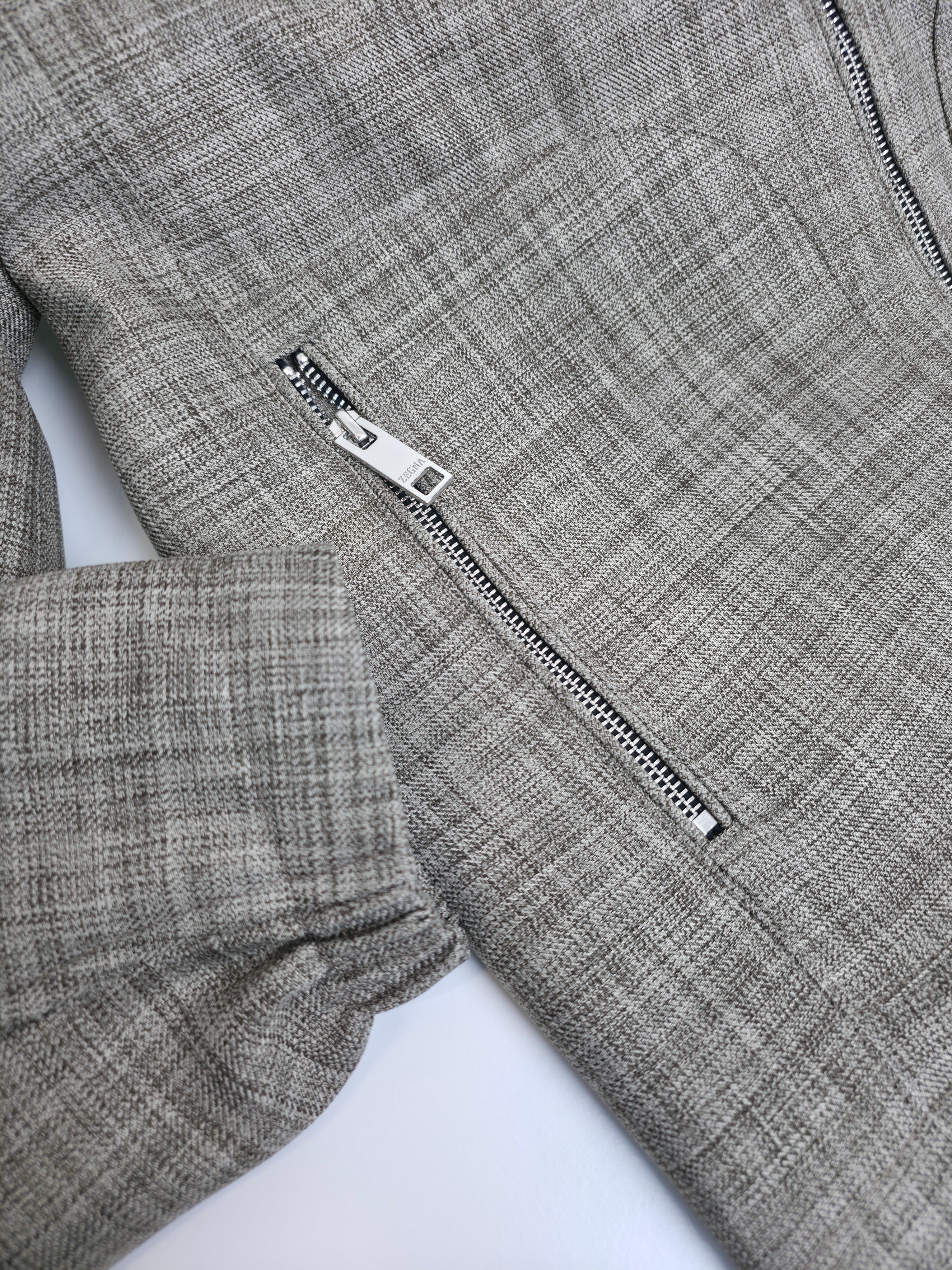 Dark grey, Light grey and Beige grey Jacket - FashionHype.xyz
