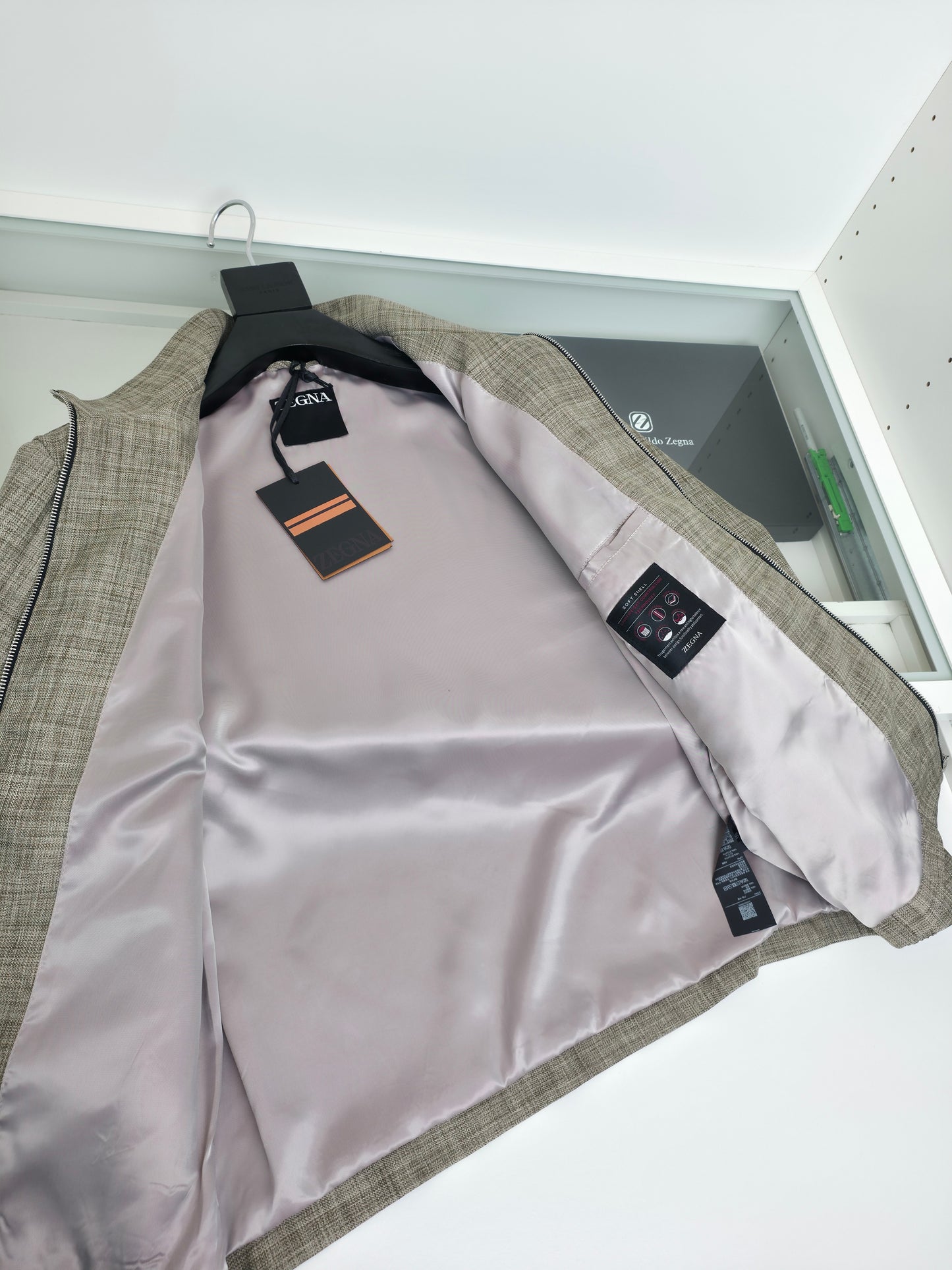 Dark grey, Light grey and Beige grey Jacket - FashionHype.xyz