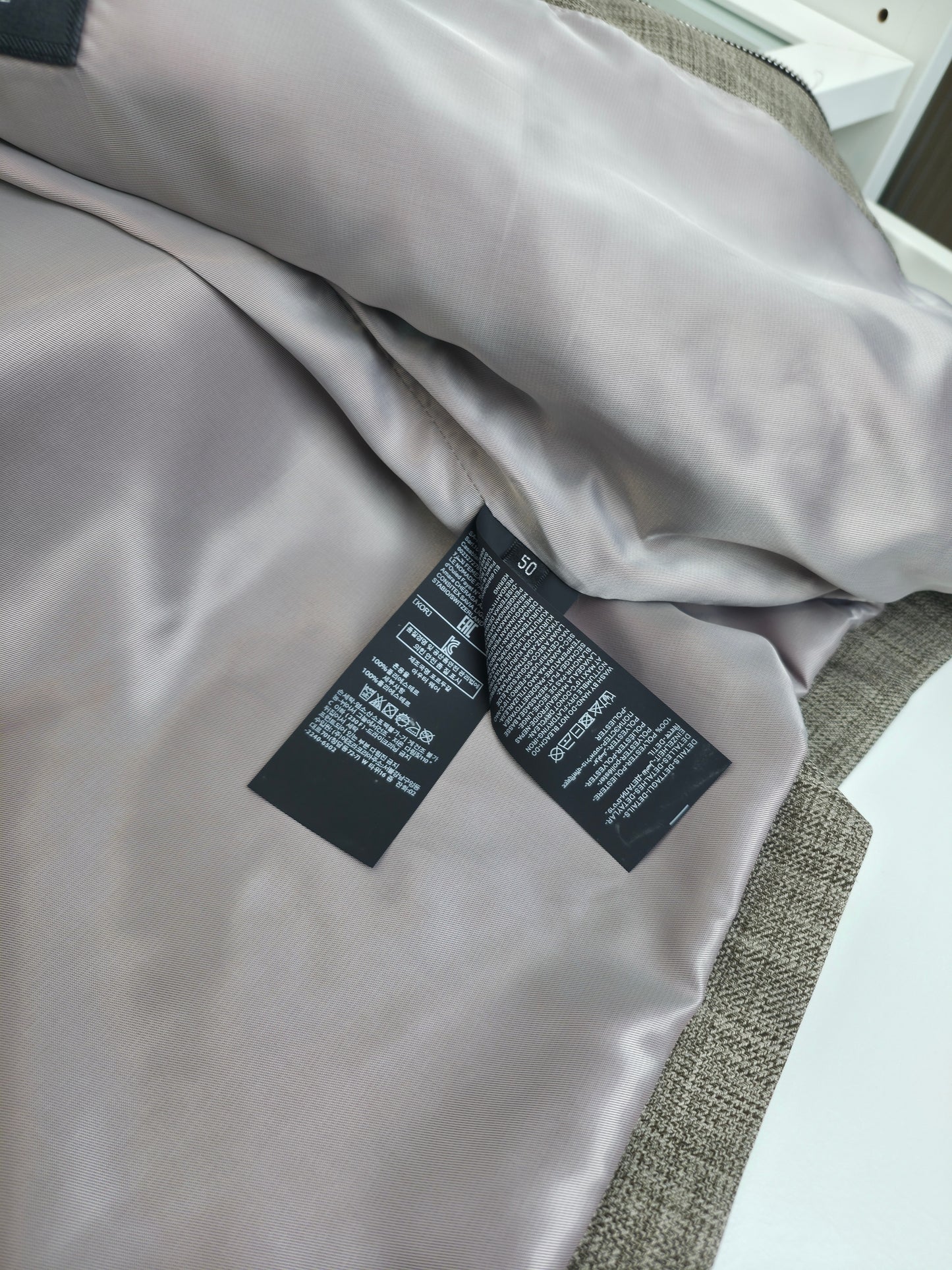 Dark grey, Light grey and Beige grey Jacket - FashionHype.xyz