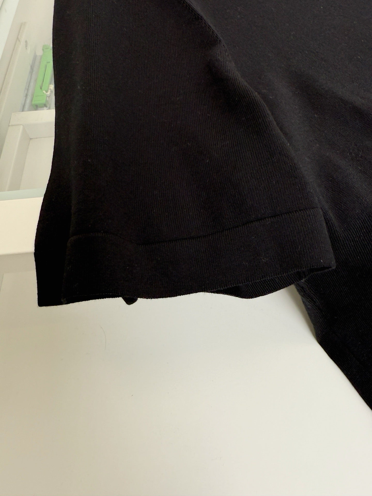 Navy blue, White and Black T-Shirt