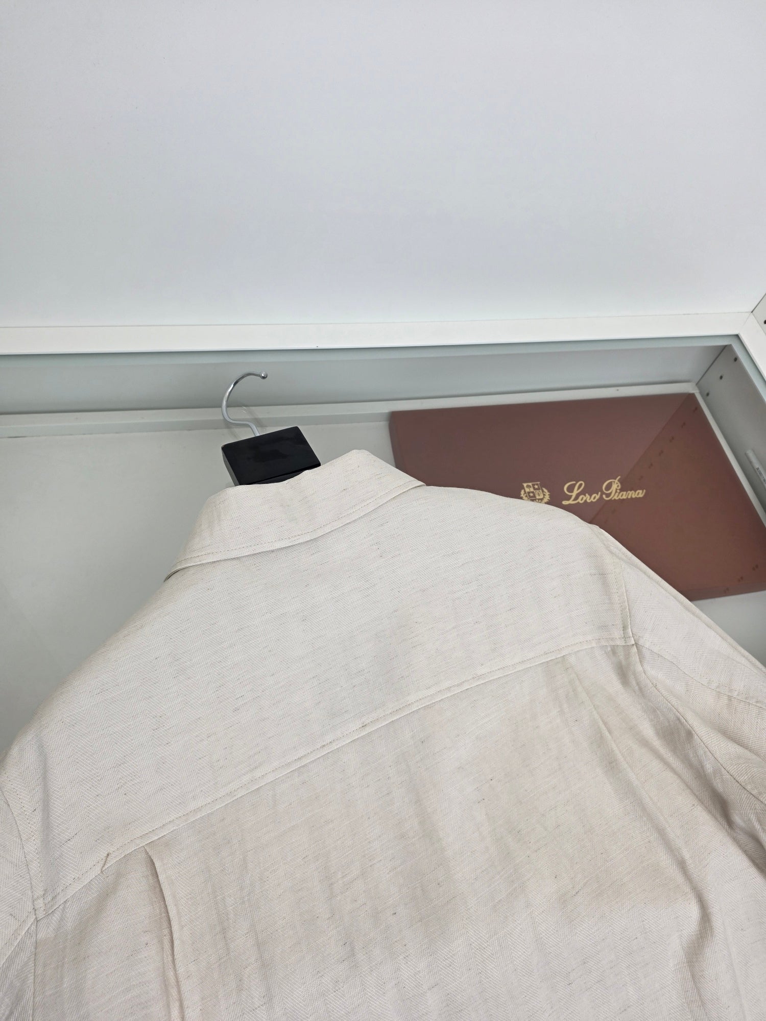 Off-white, Beige and Light grey Jacket
