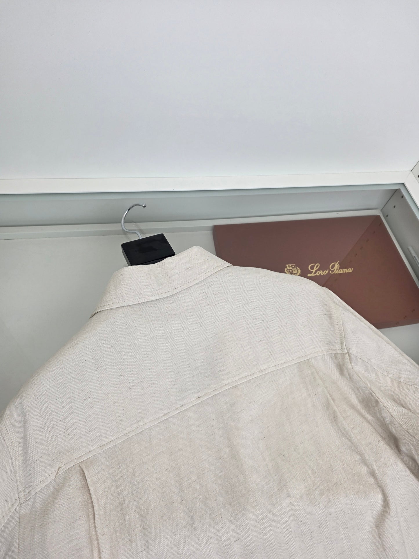 Off-white, Beige and Light grey Jacket