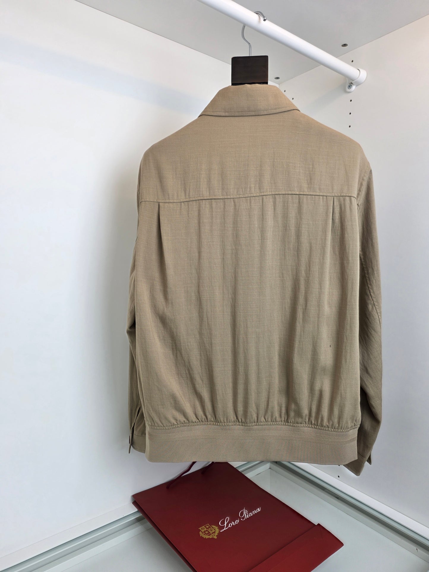 Off-white, Beige and Light grey Jacket