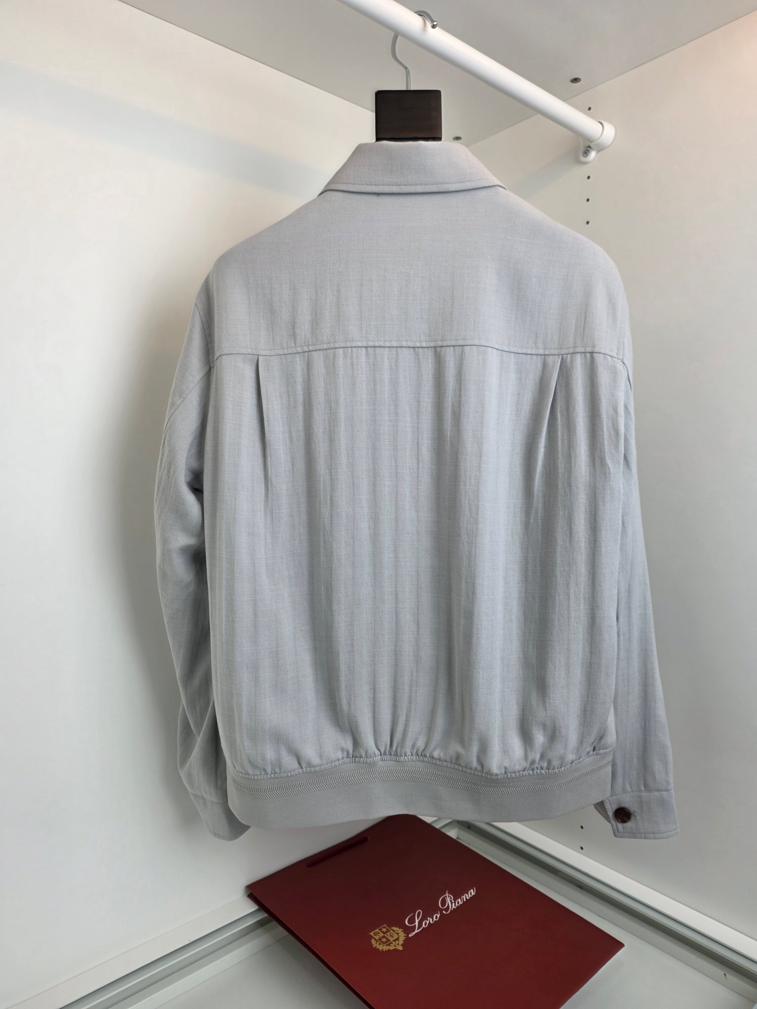 Off-white, Beige and Light grey Jacket