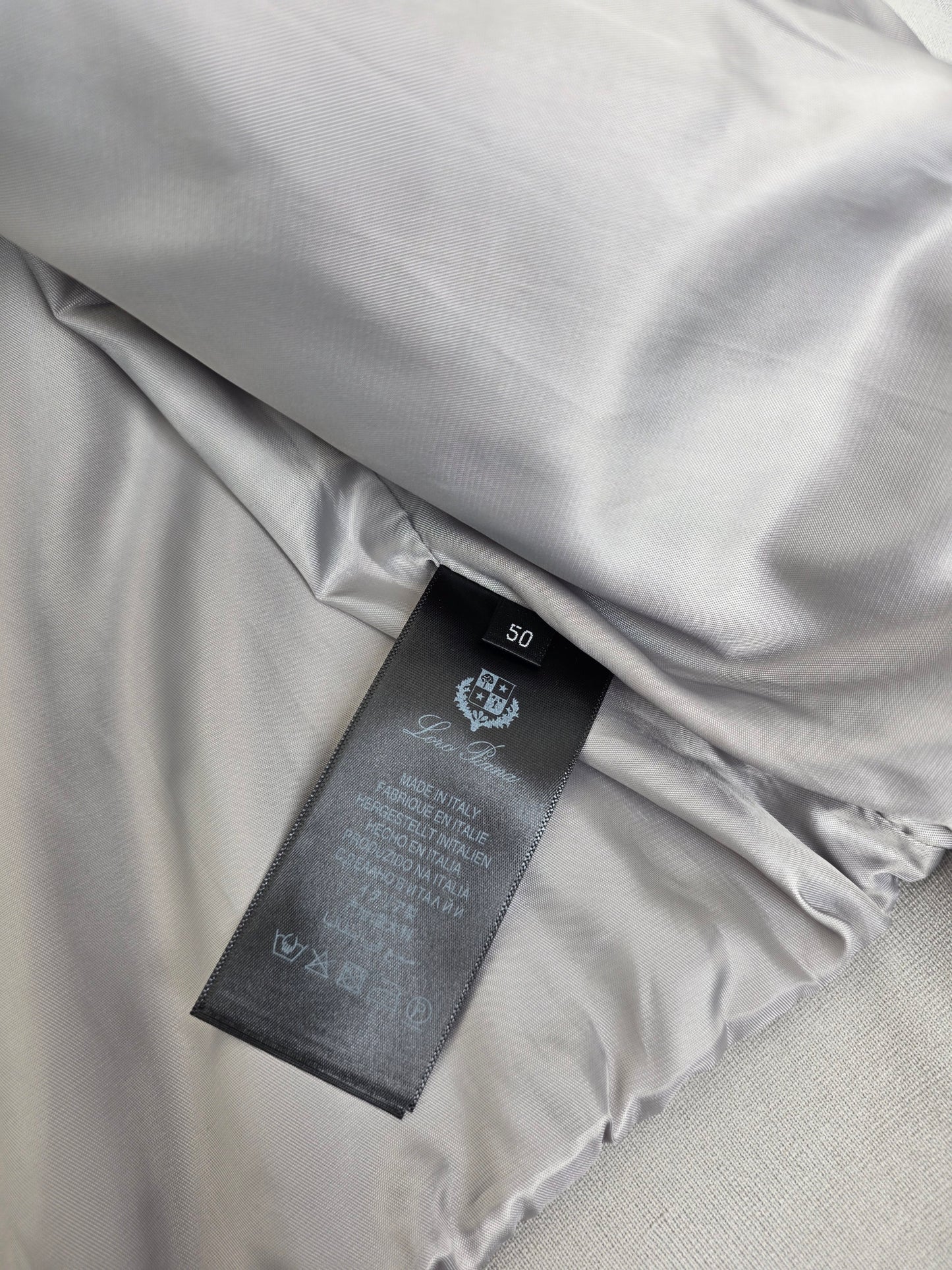 Off-white, Beige and Light grey Jacket