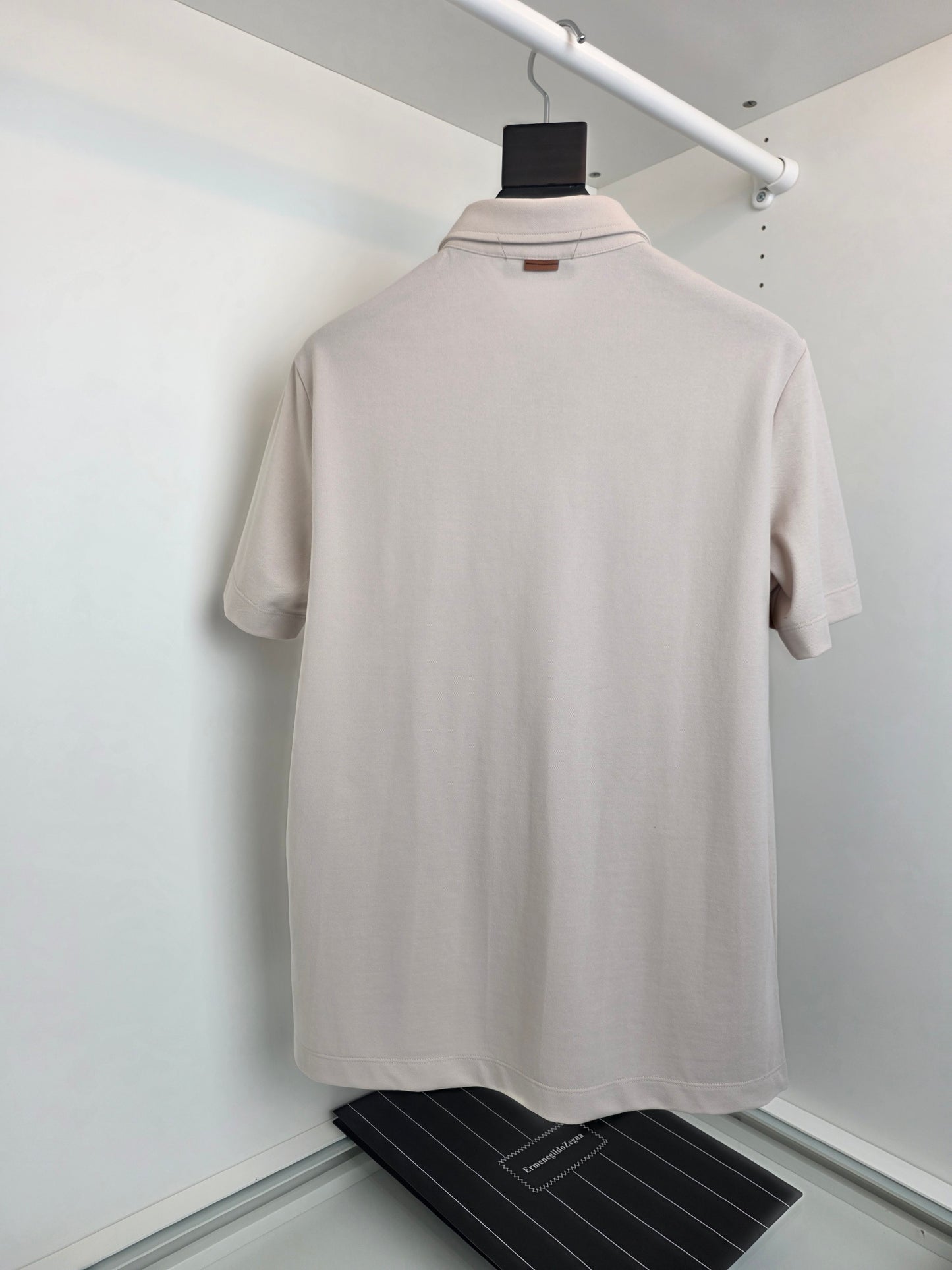 Off-white, Brown grey and Black Polo
