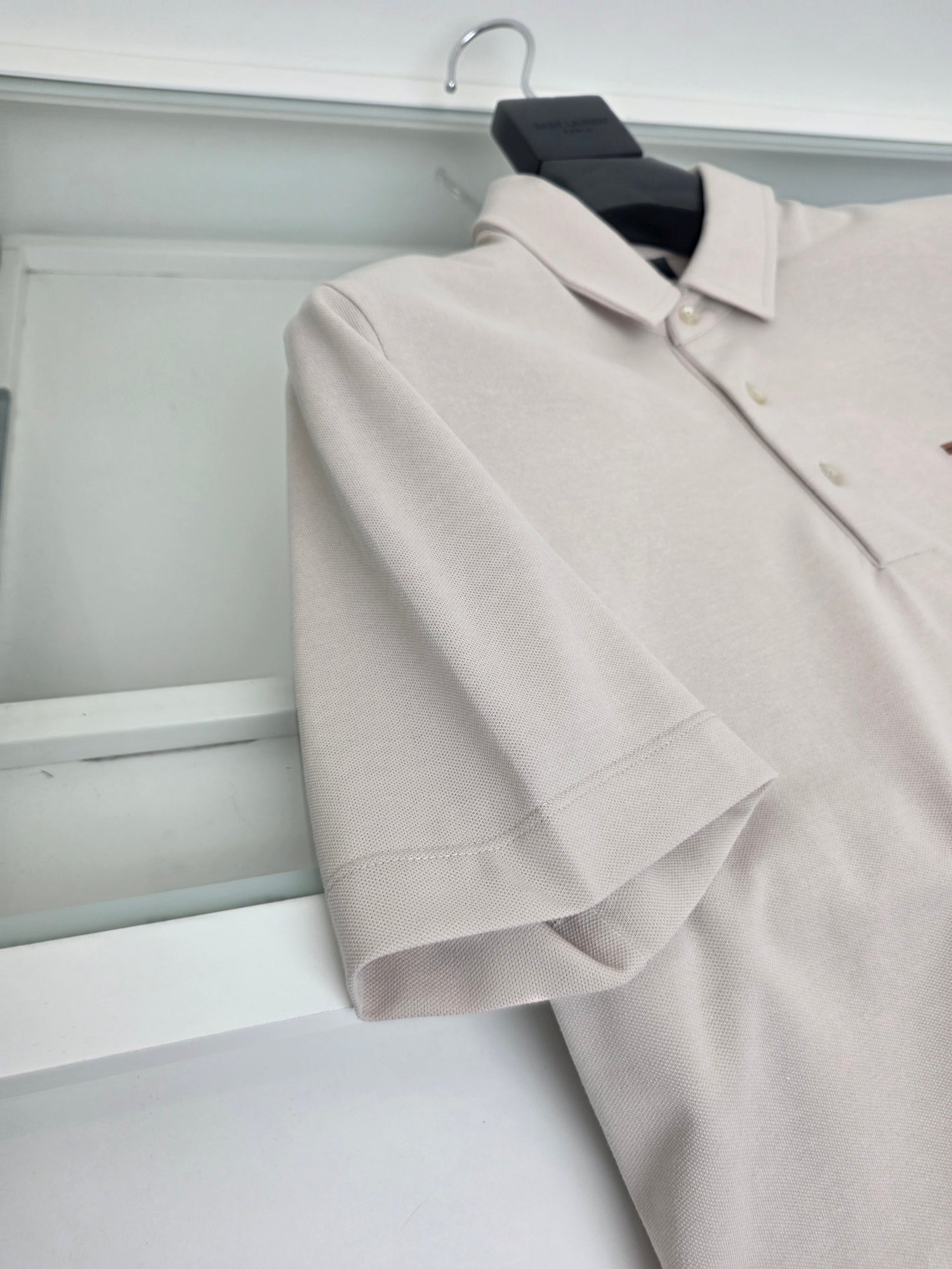 Off-white, Brown grey and Black Polo
