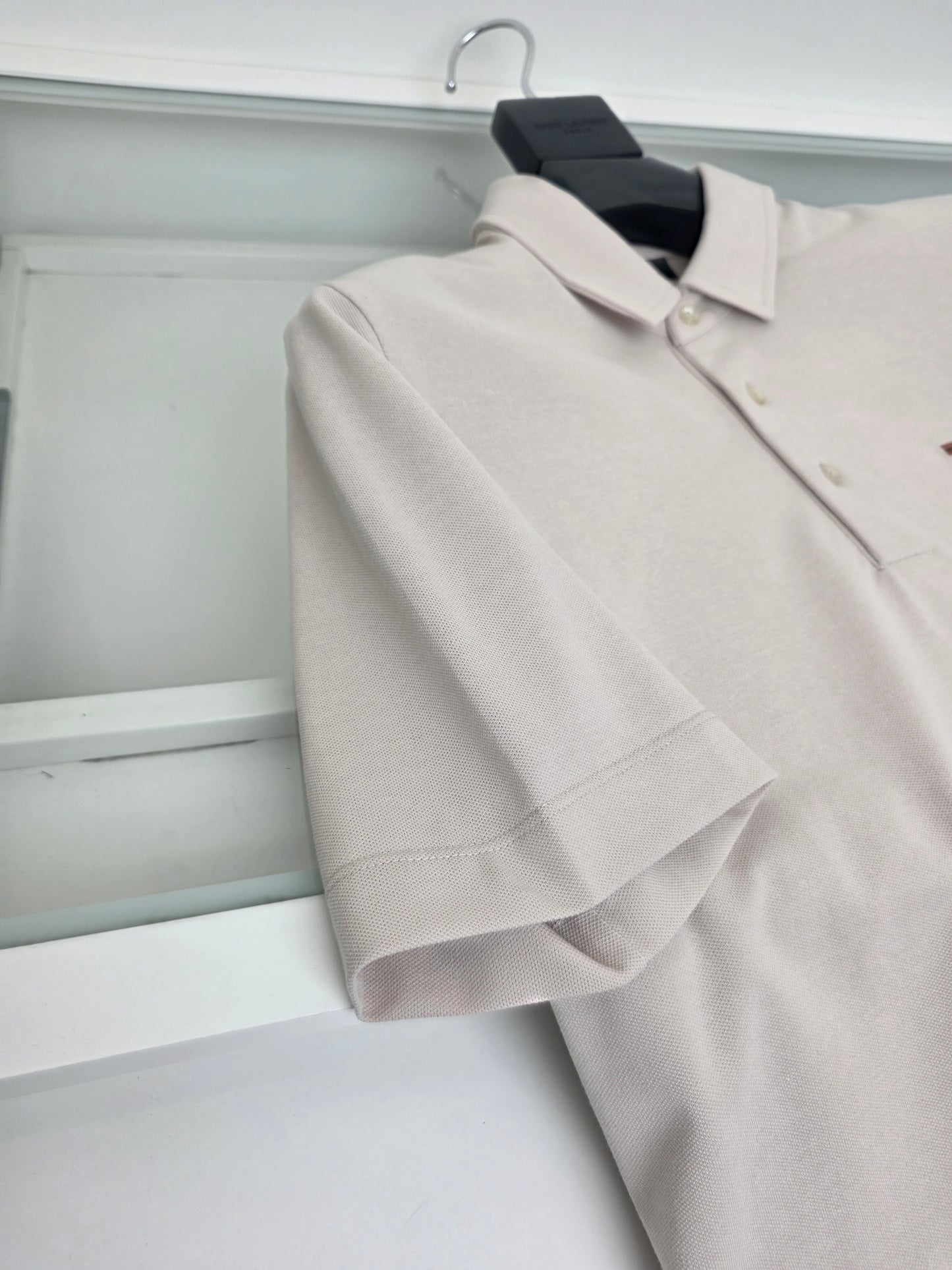 Off-white, Brown grey and Black Polo