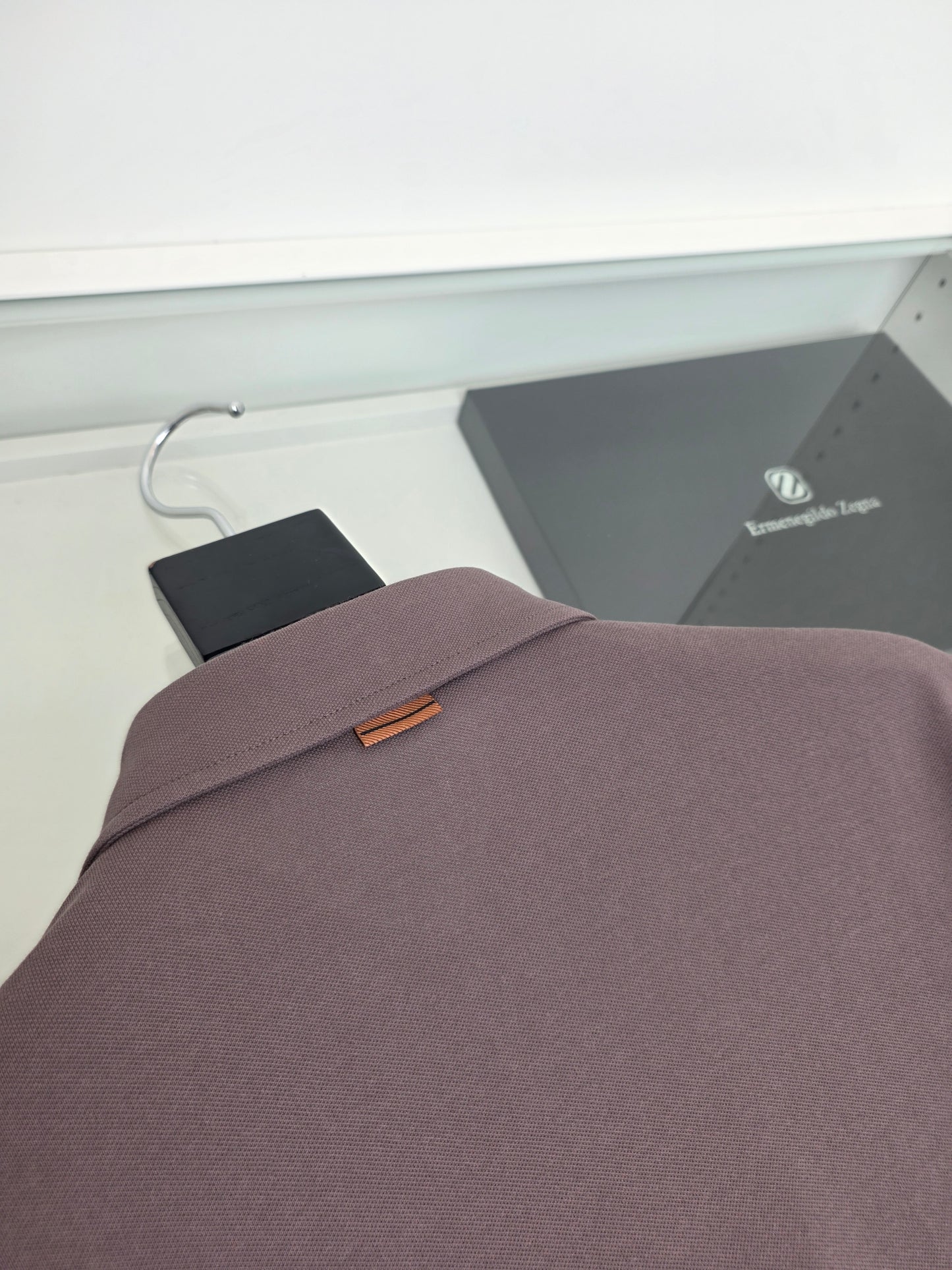 Off-white, Brown grey and Black Polo