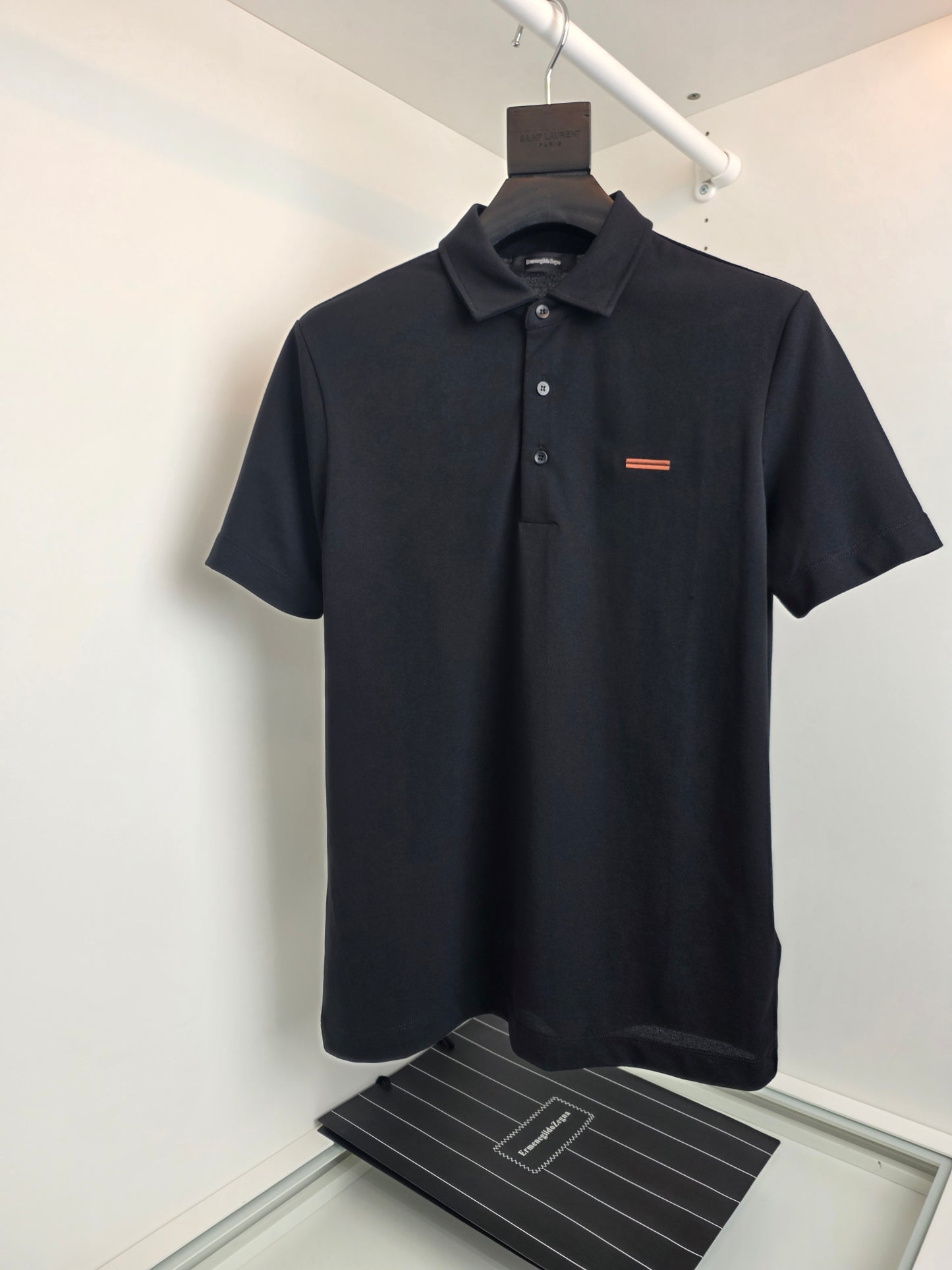 Off-white, Brown grey and Black Polo