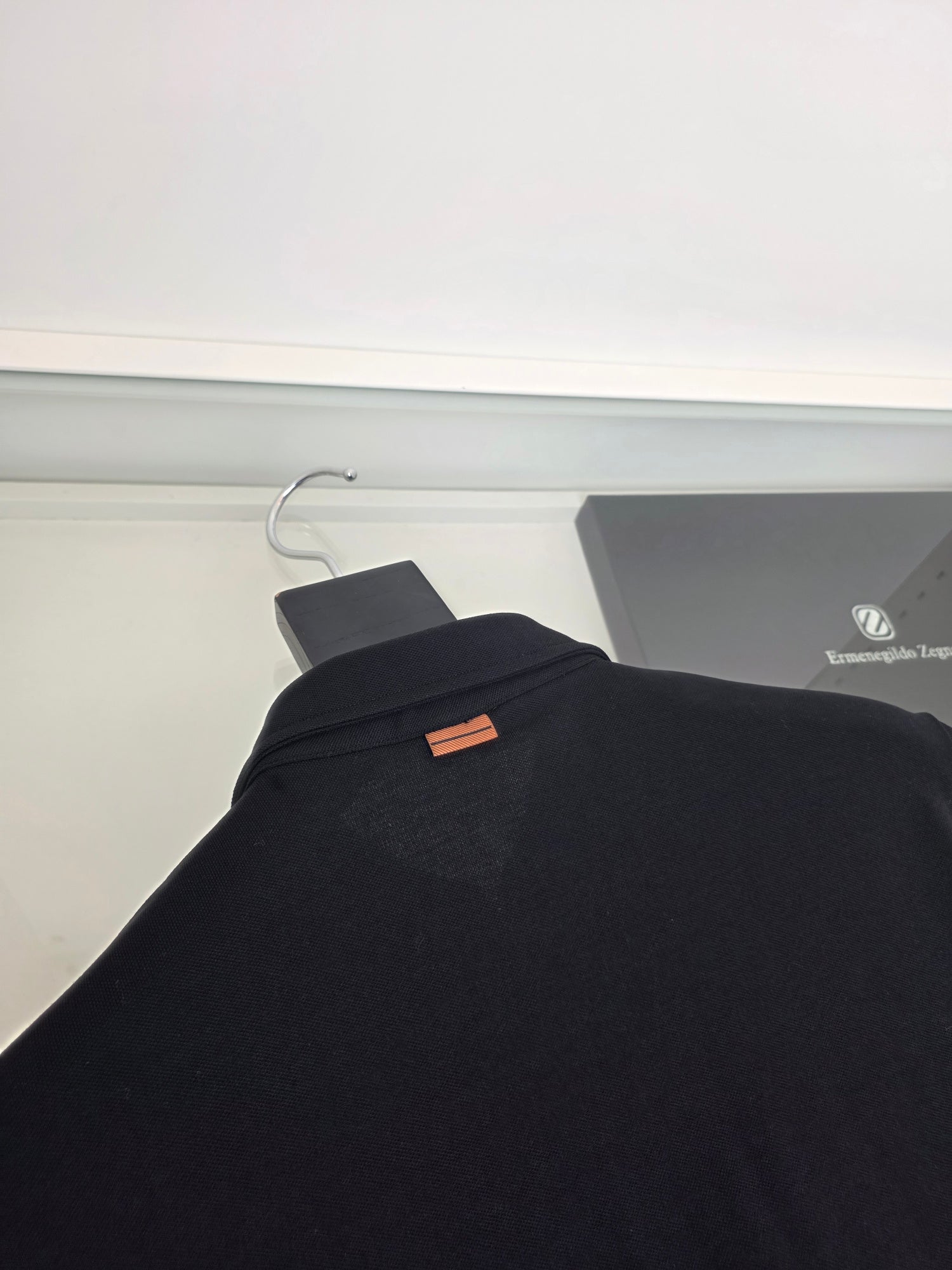 Off-white, Brown grey and Black Polo