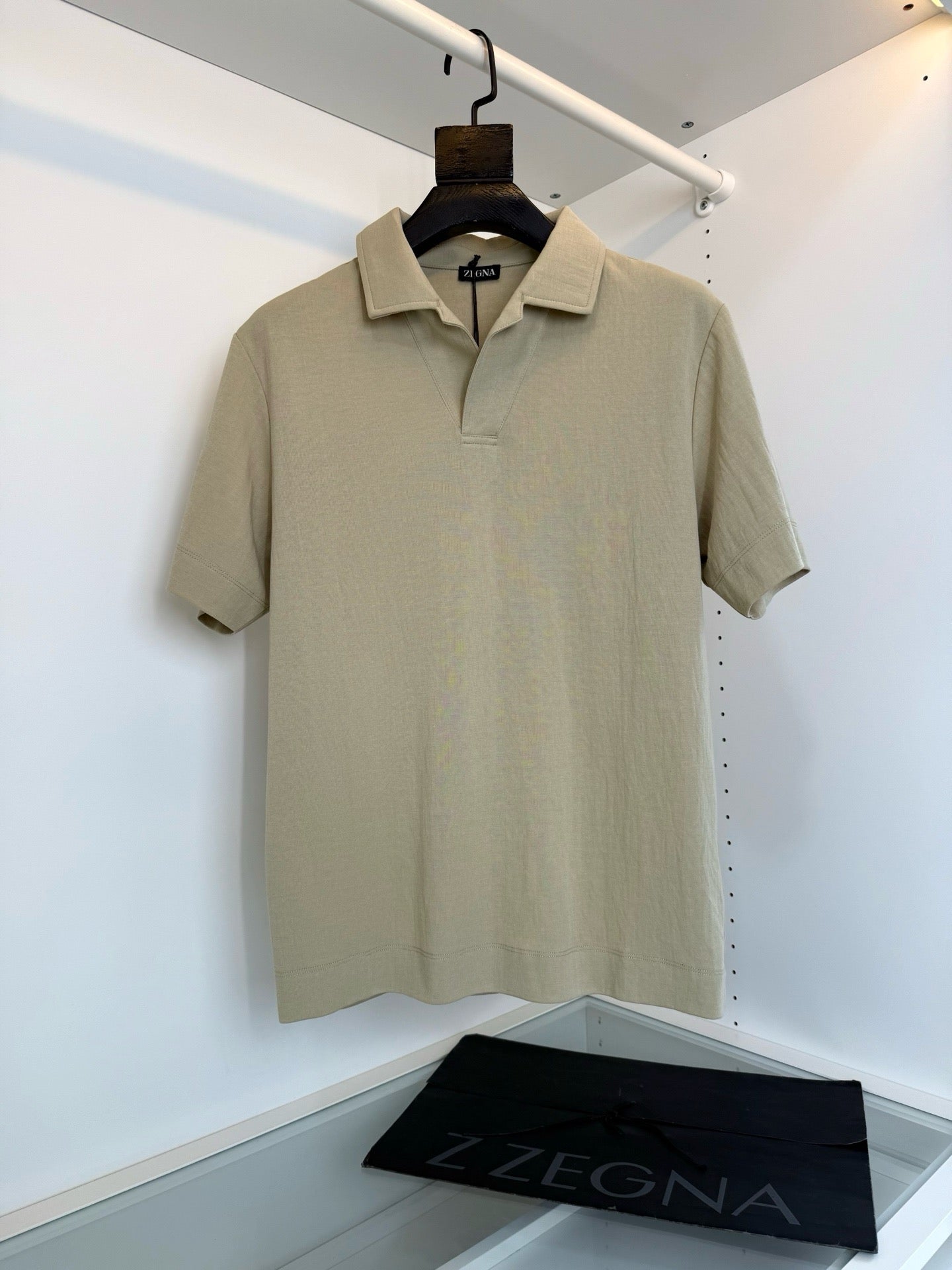 Black, Beige, Dark grey and Off-white Polo