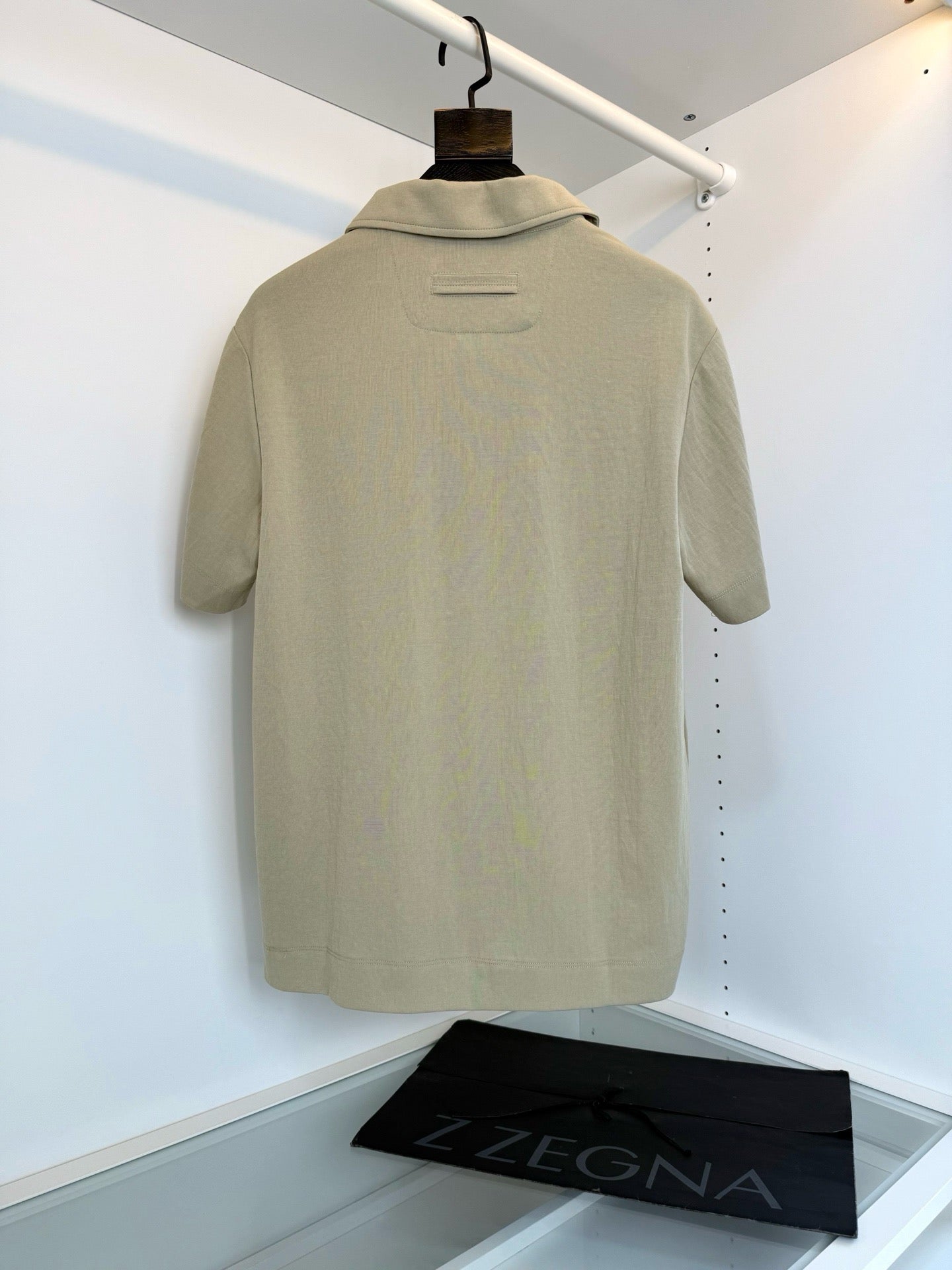 Black, Beige, Dark grey and Off-white Polo