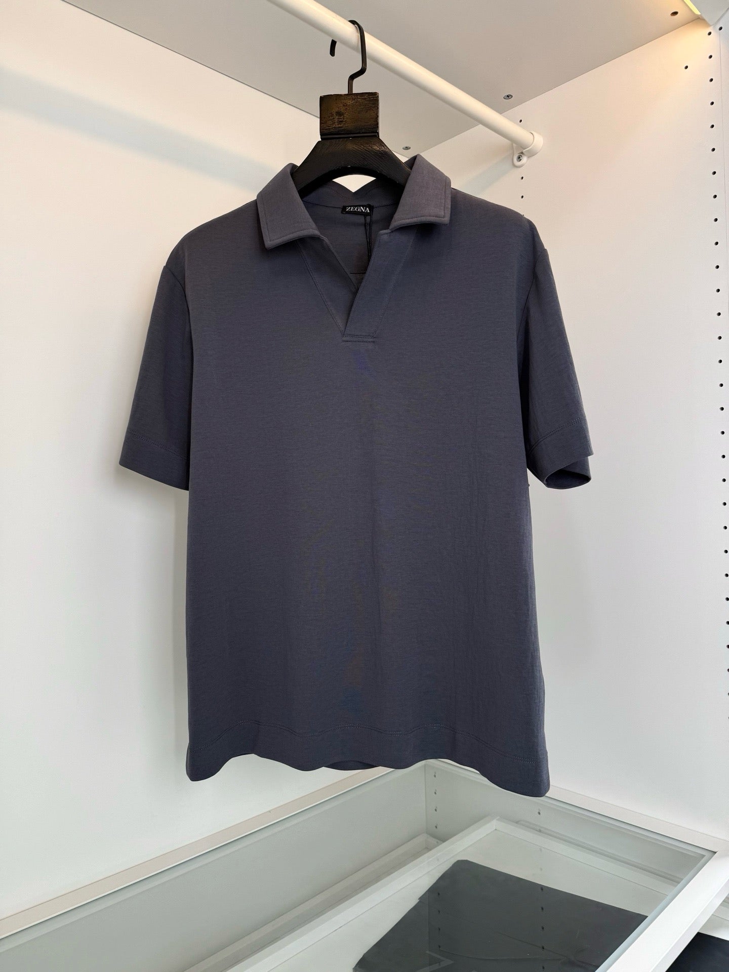 Black, Beige, Dark grey and Off-white Polo