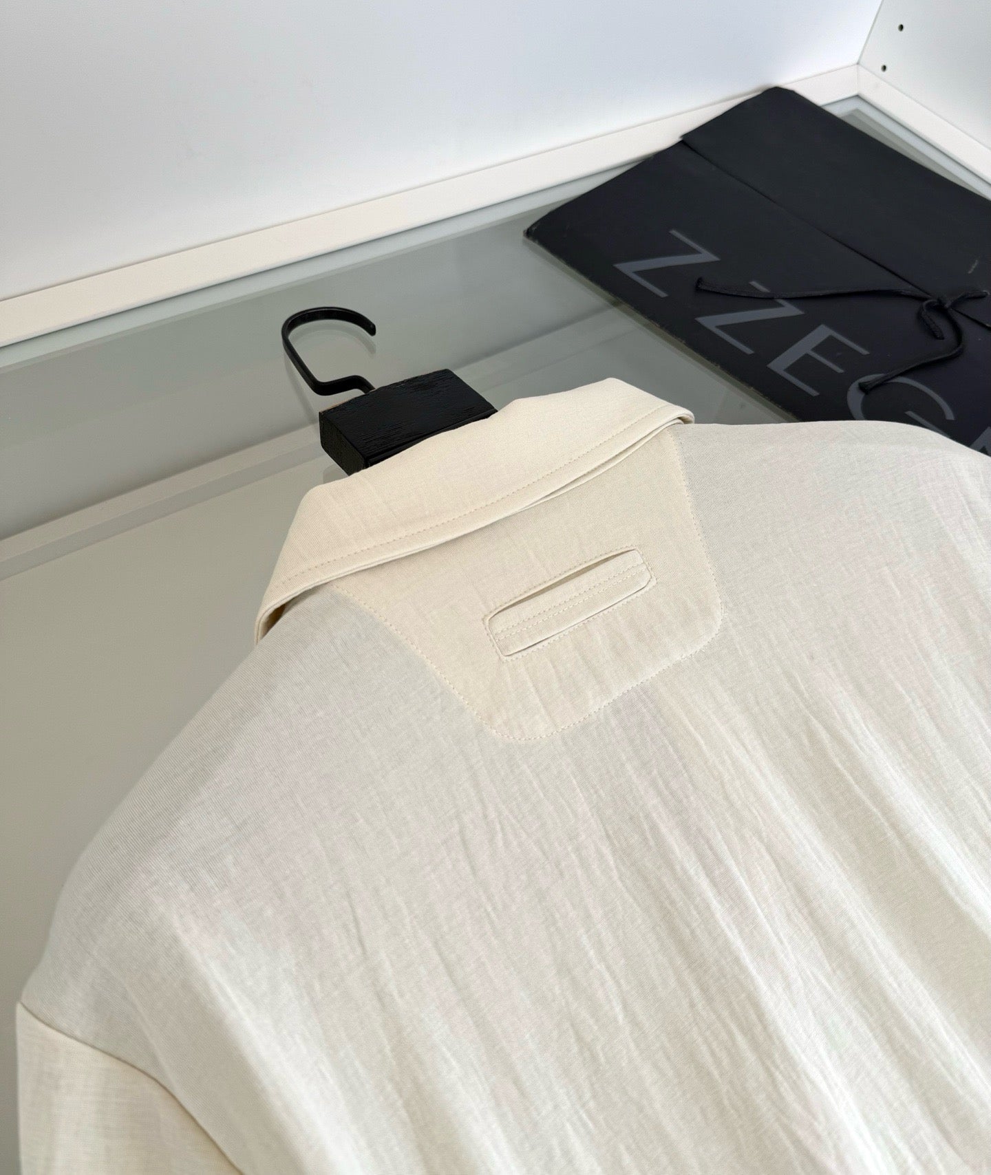 Black, Beige, Dark grey and Off-white Polo