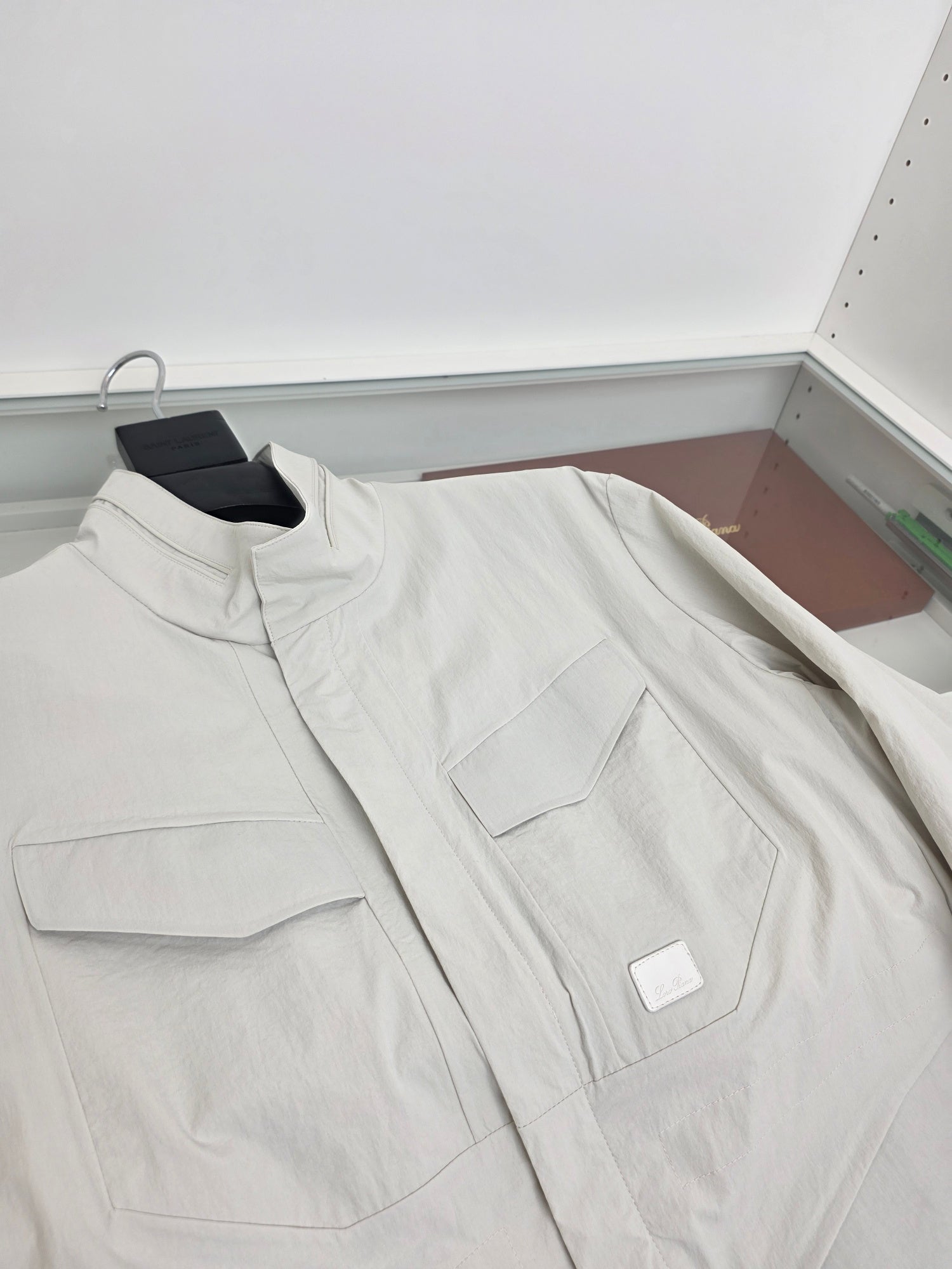 White, Black and Blue Jacket - FashionHype.xyz