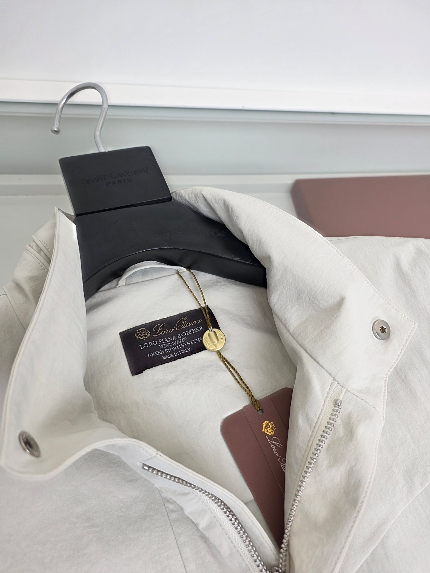 White, Black and Blue Jacket - FashionHype.xyz