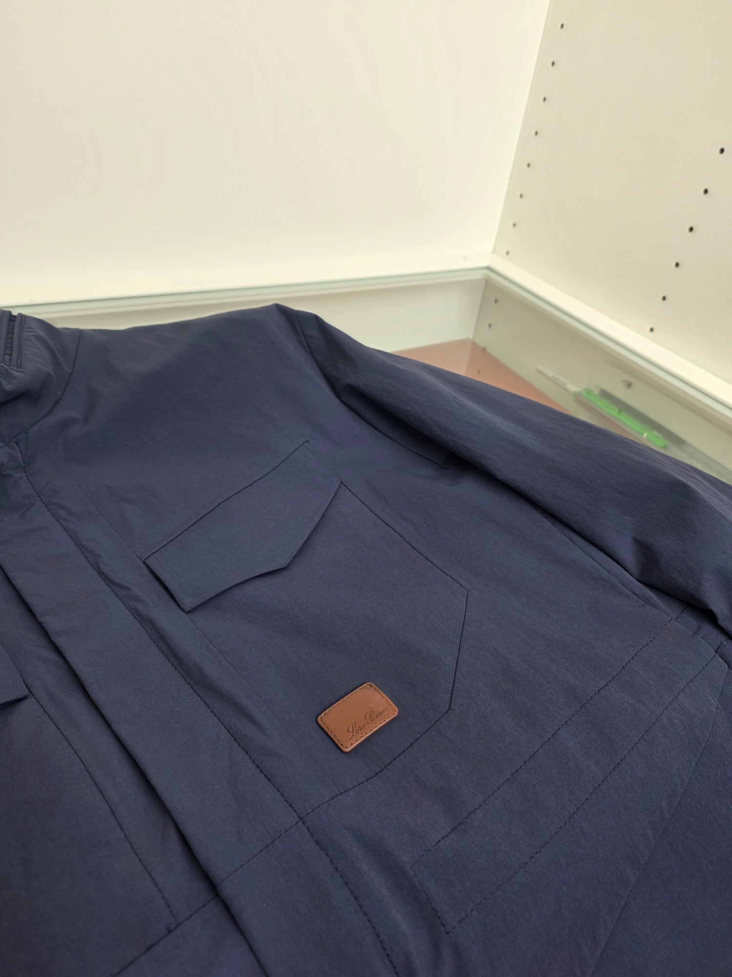 White, Black and Blue Jacket - FashionHype.xyz