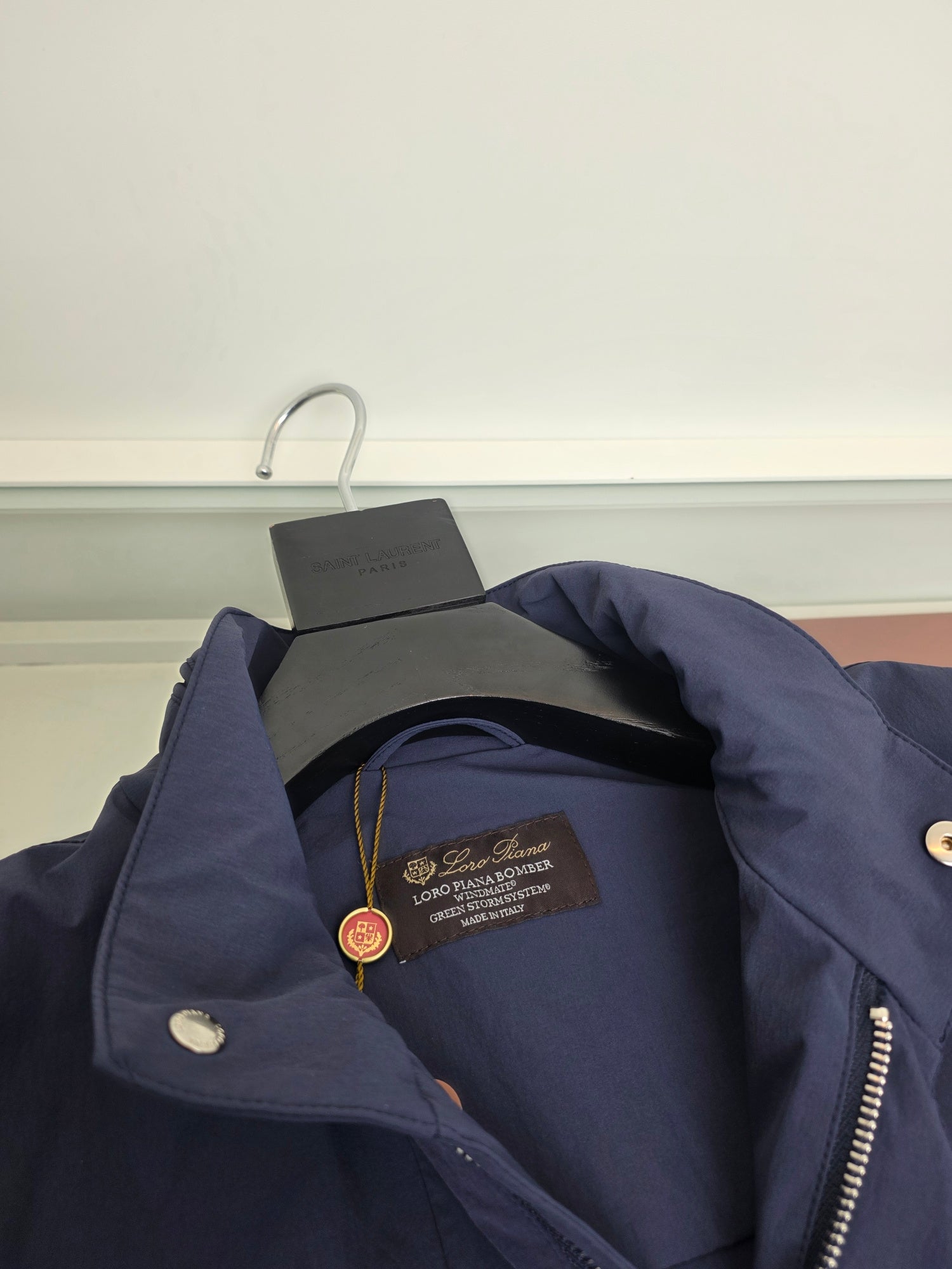 White, Black and Blue Jacket - FashionHype.xyz