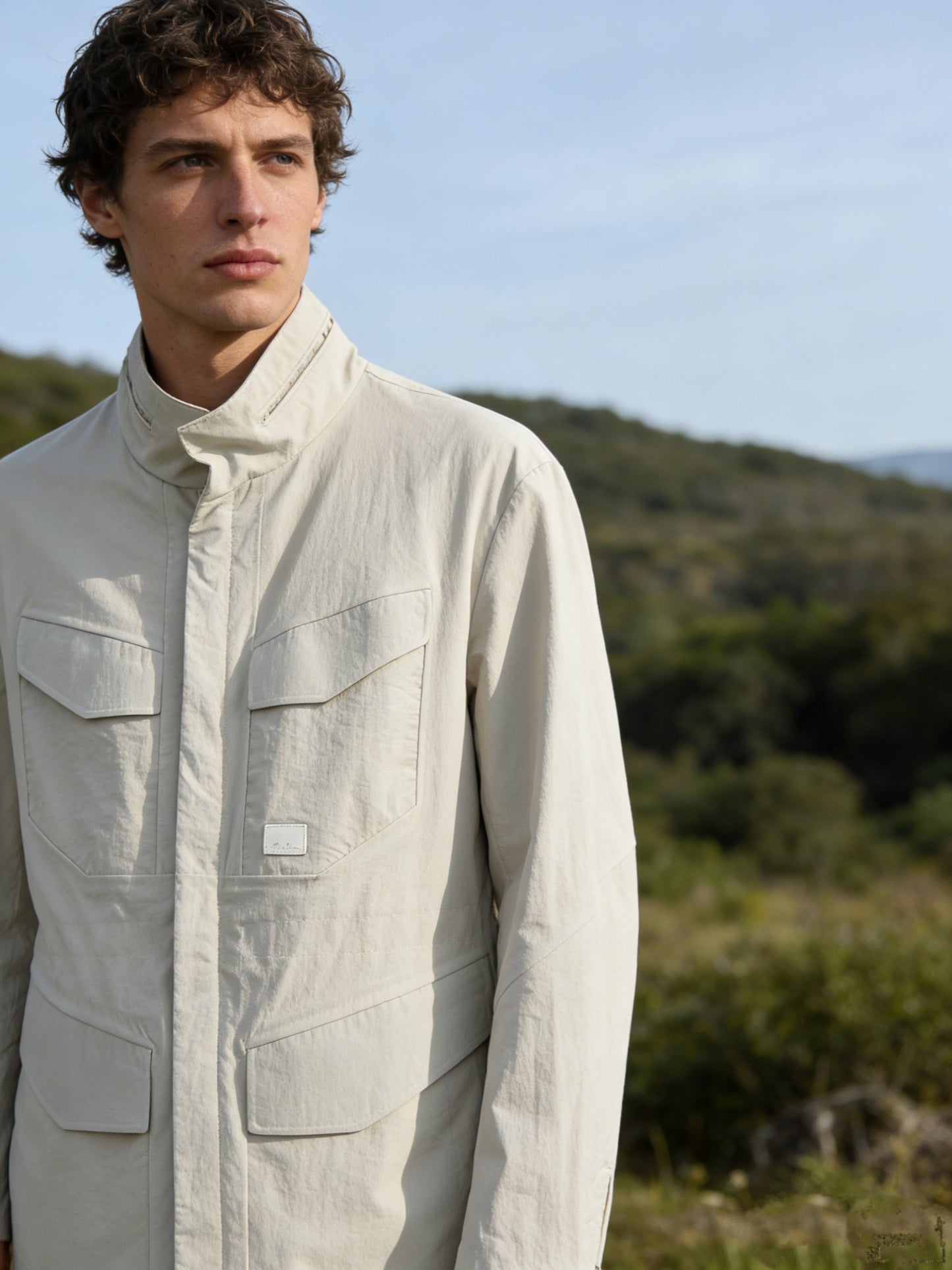 White, Black and Blue Jacket - FashionHype.xyz