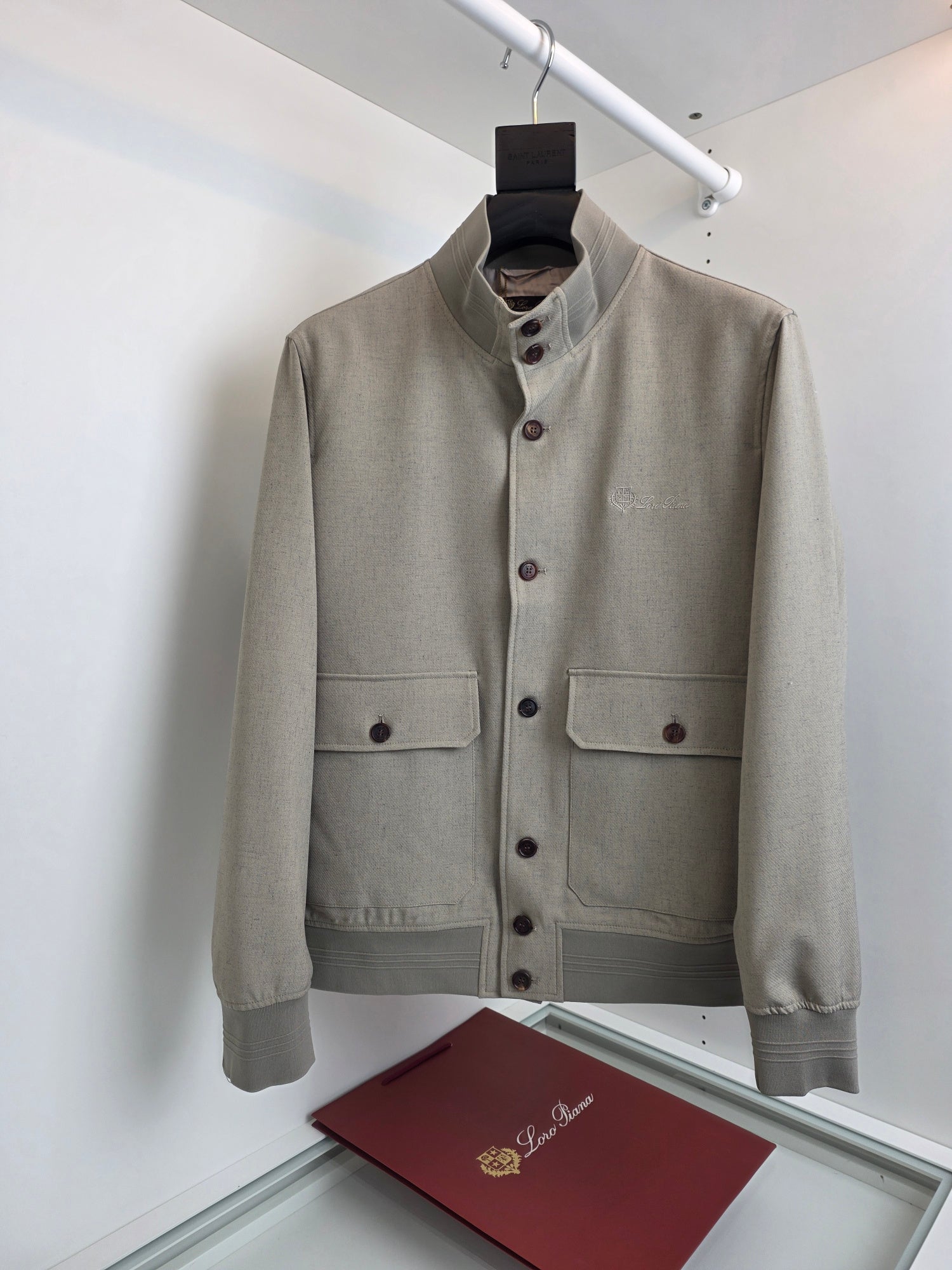 Grey, Black and Light grey Jacket - FashionHype.xyz