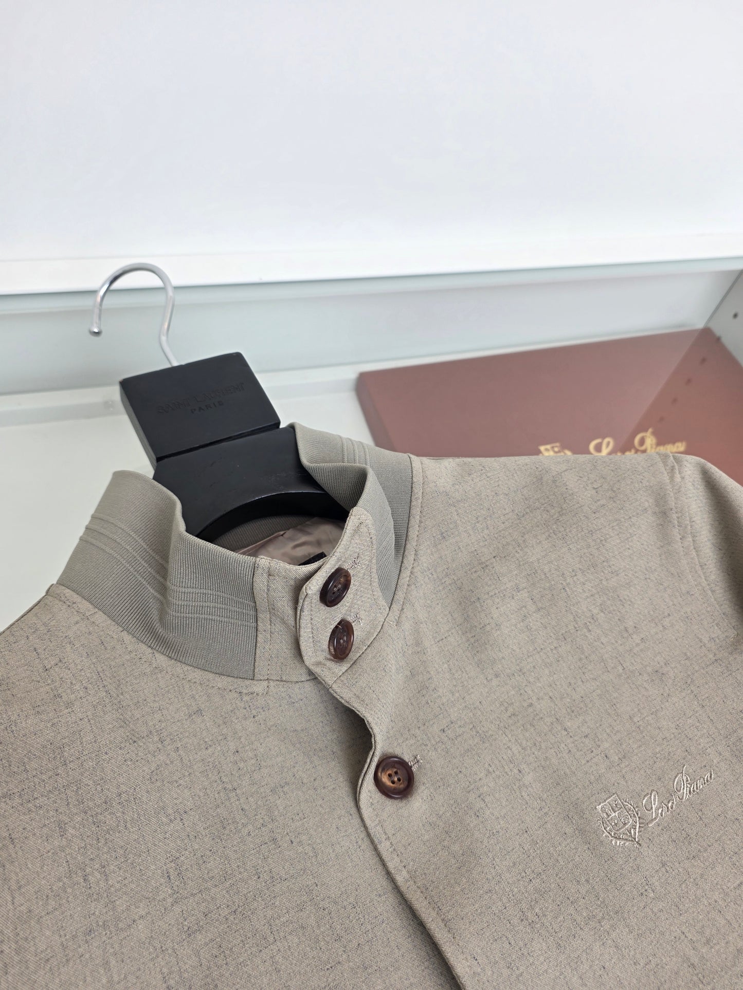 Grey, Black and Light grey Jacket - FashionHype.xyz