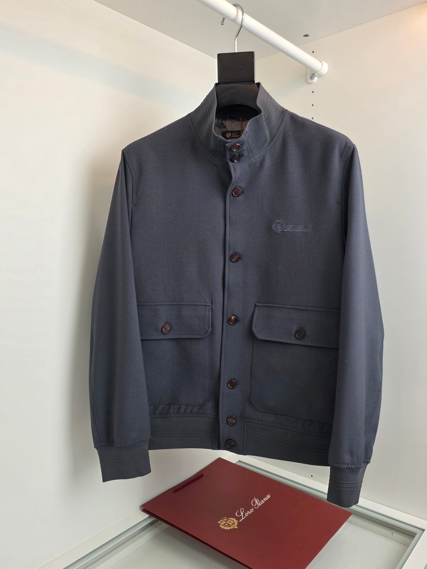 Grey, Black and Light grey Jacket - FashionHype.xyz