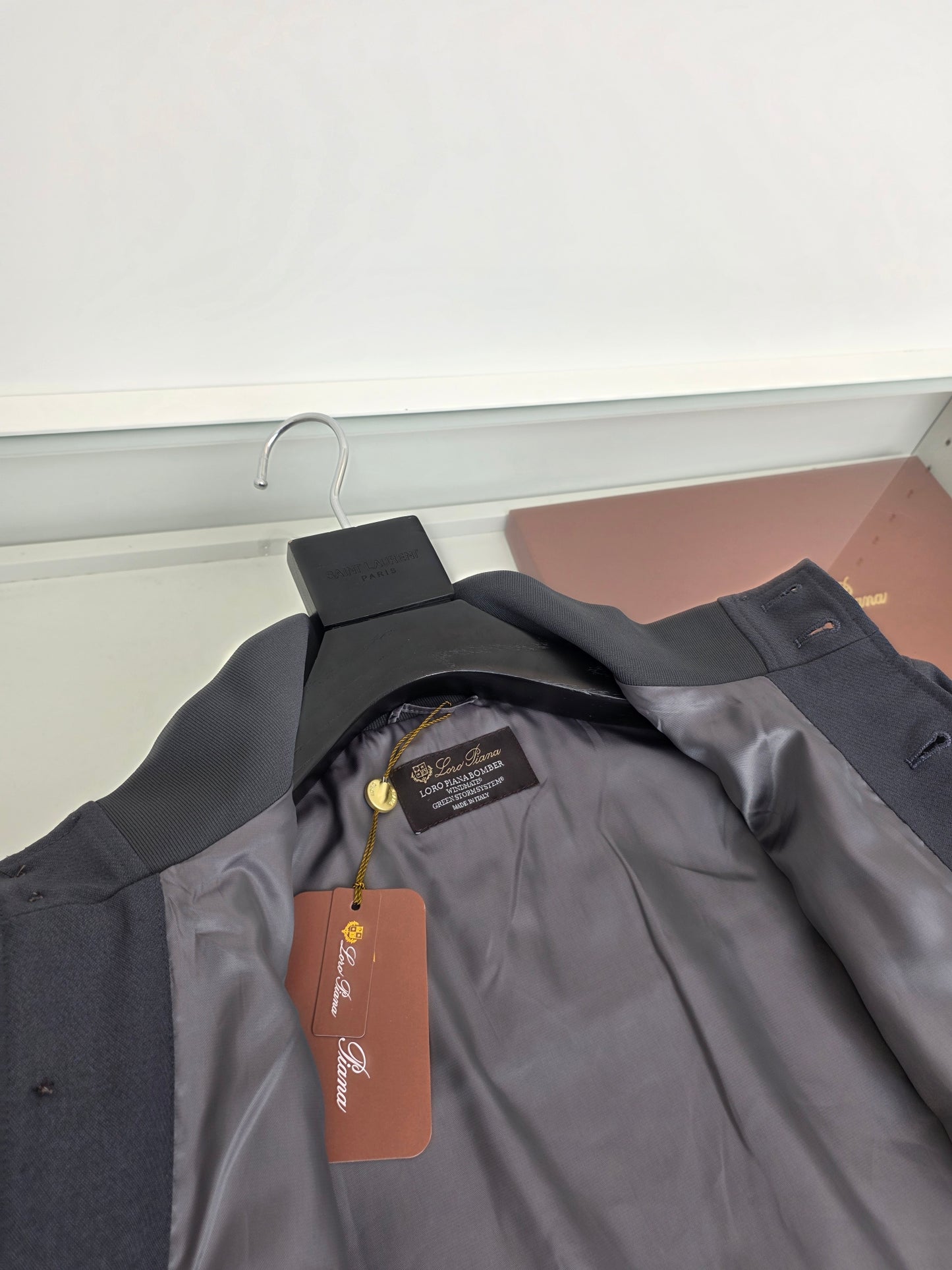 Grey, Black and Light grey Jacket - FashionHype.xyz