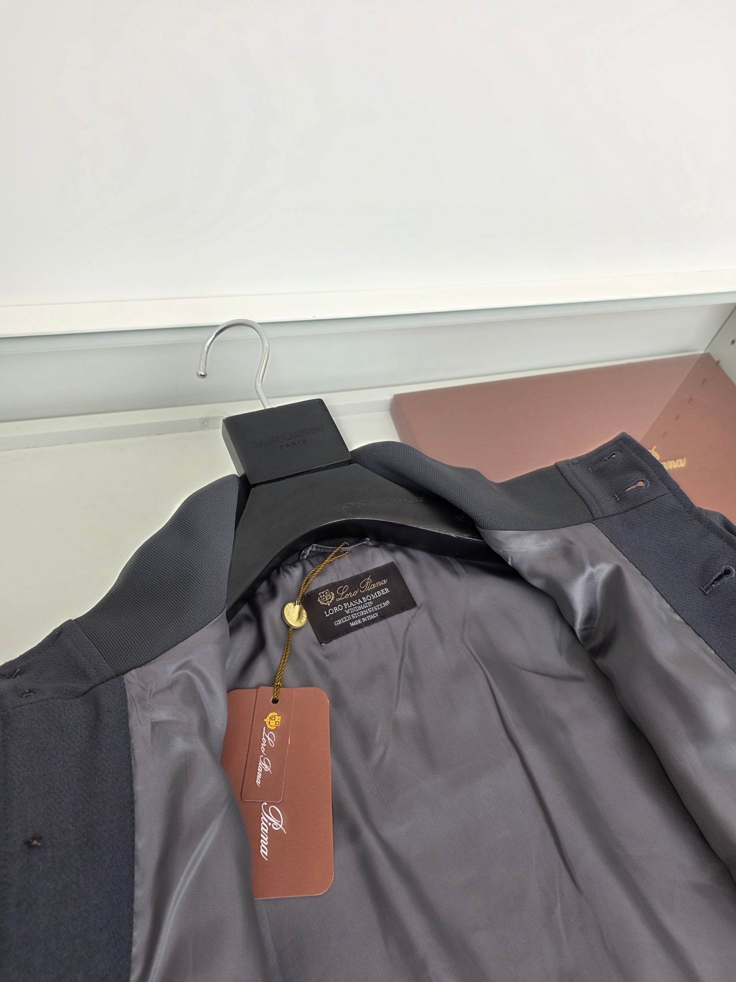 Grey, Black and Light grey Jacket - FashionHype.xyz